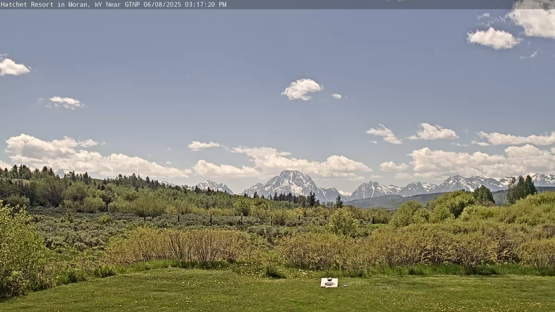 Moran, Hatchet Campground Live Cam - Moran, Teton, Wyoming, USA