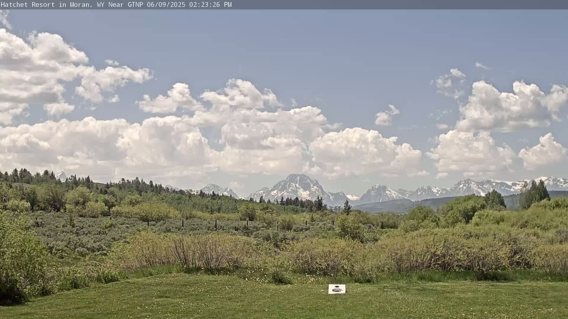 Moran, Hatchet Campground Live Cam - Moran, Teton, Wyoming, USA