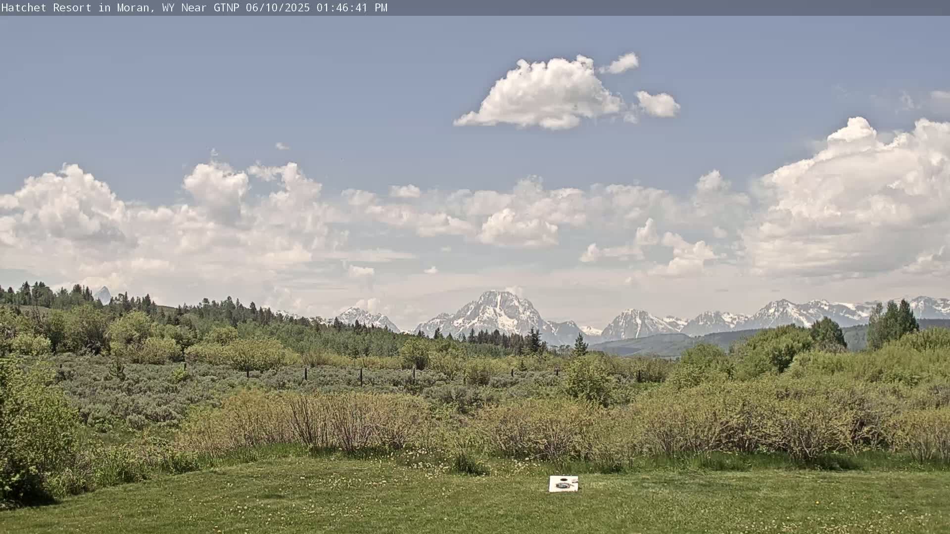 Moran, Hatchet Campground Live Cam - Moran, Teton, Wyoming, USA