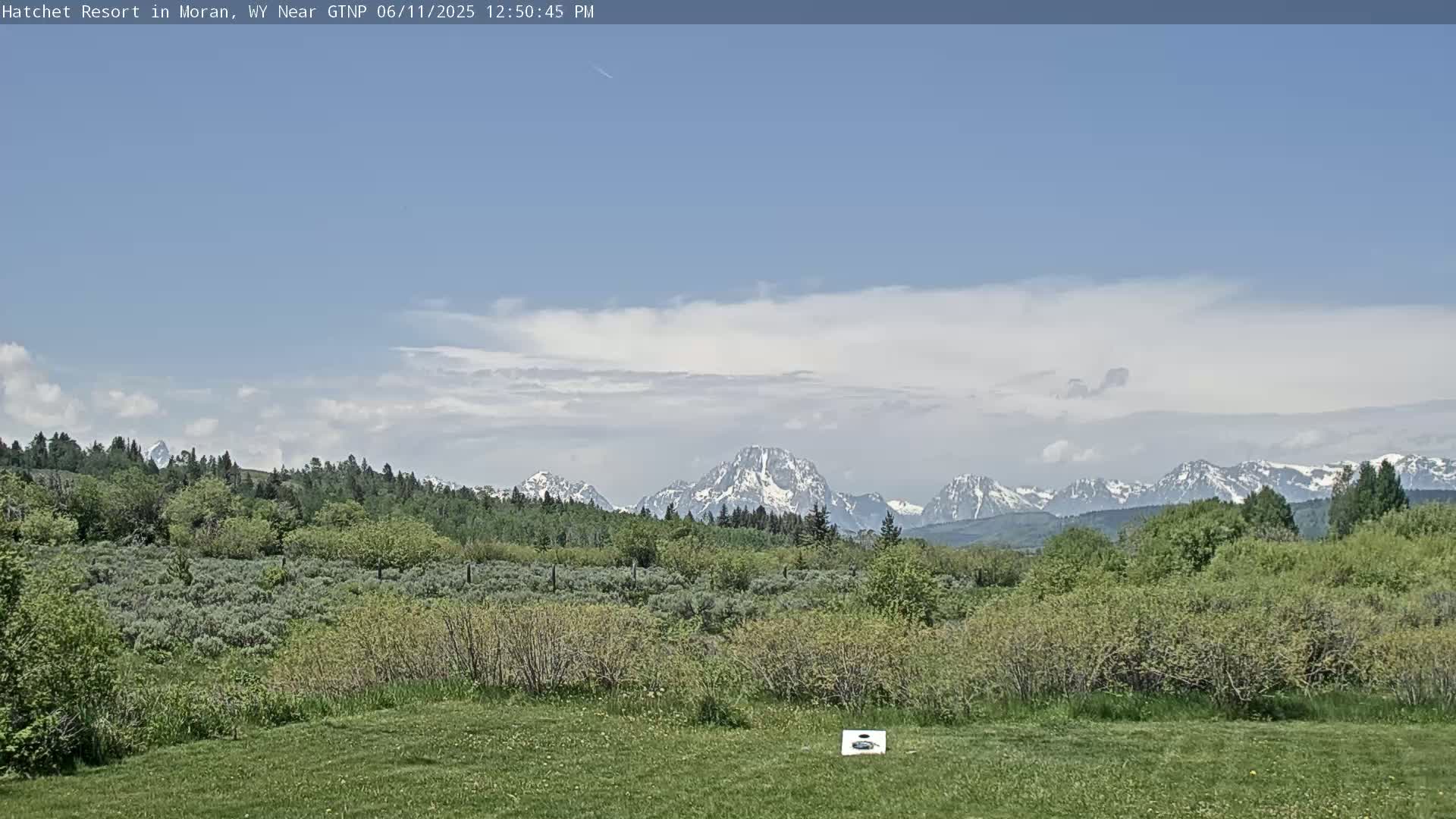 Moran, Hatchet Campground Live Cam - Moran, Teton, Wyoming, USA