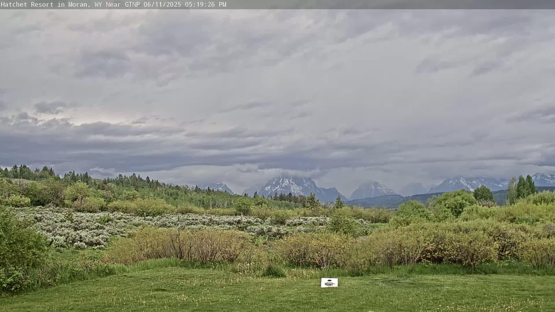 Moran, Hatchet Campground Live Cam - Moran, Teton, Wyoming, USA