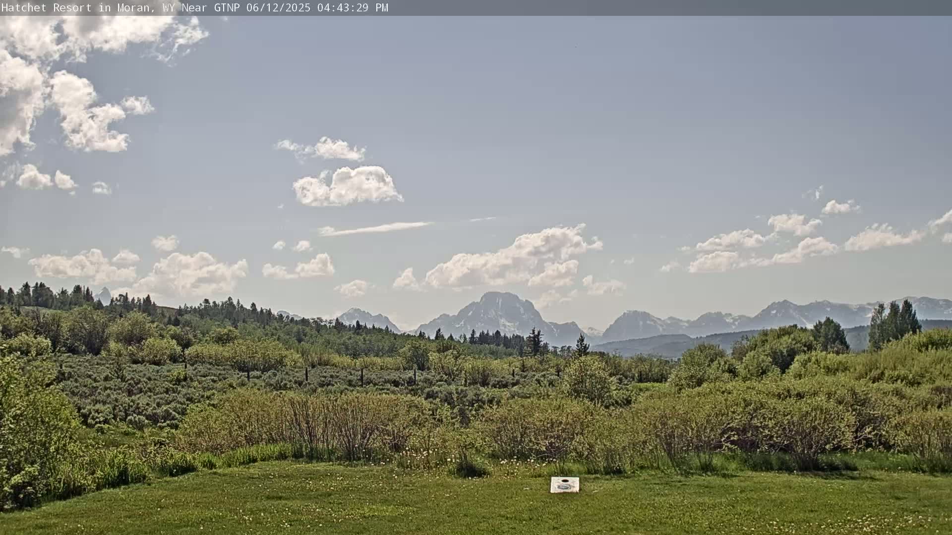Moran, Hatchet Campground Live Cam - Moran, Teton, Wyoming, USA