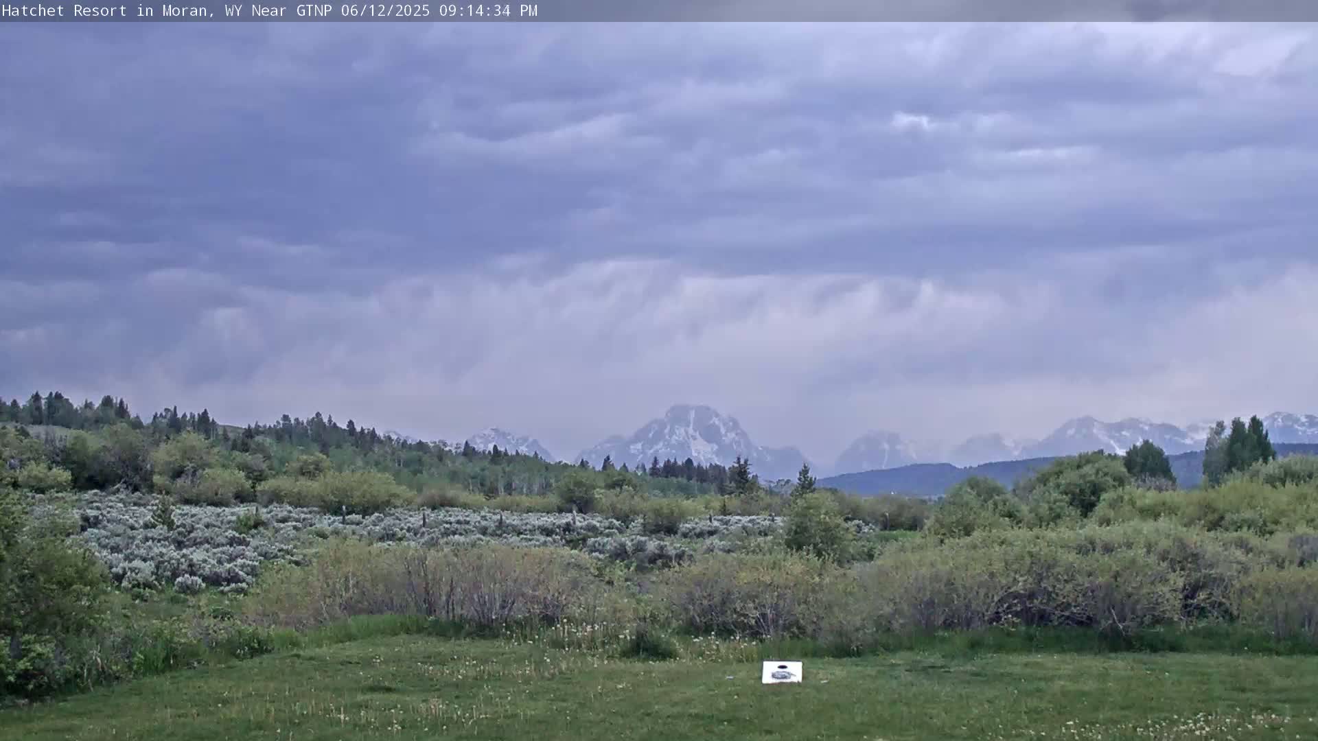 Moran, Hatchet Campground Live Cam - Moran, Teton, Wyoming, USA