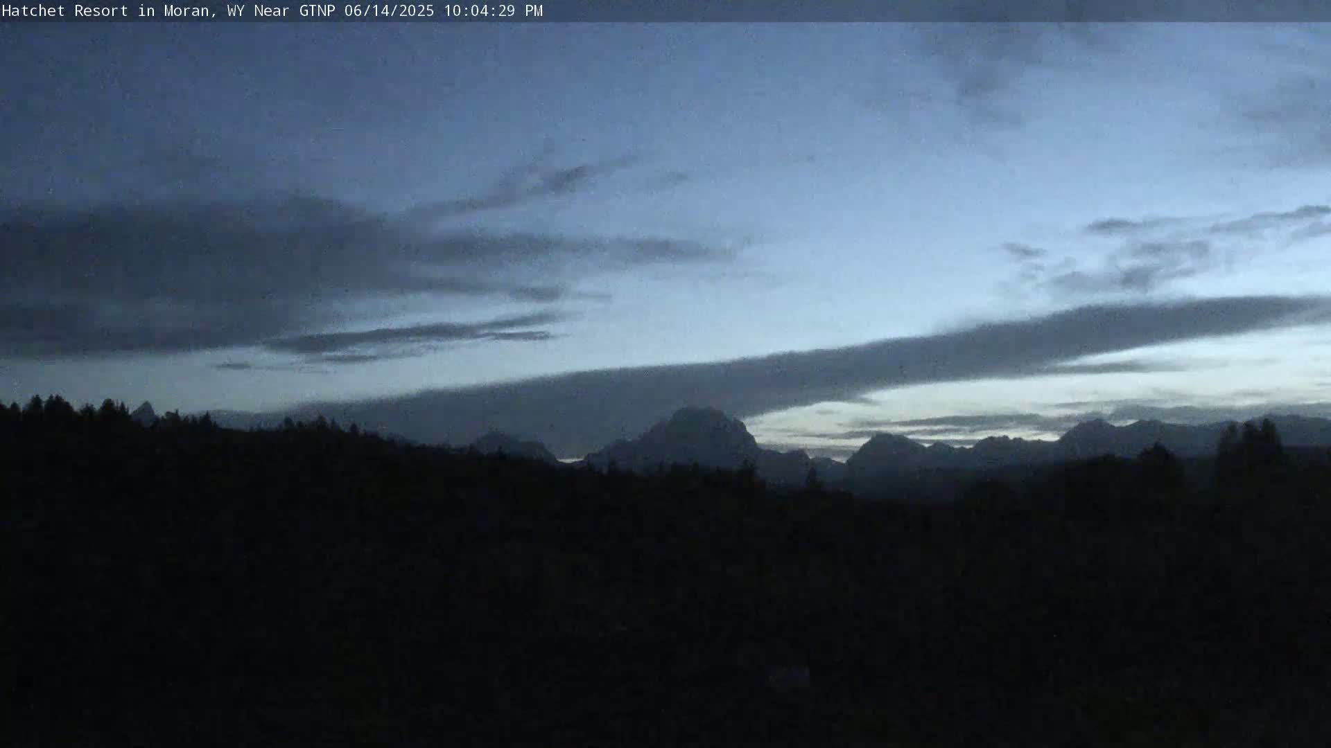 Moran, Hatchet Campground Live Cam - Moran, Teton, Wyoming, USA