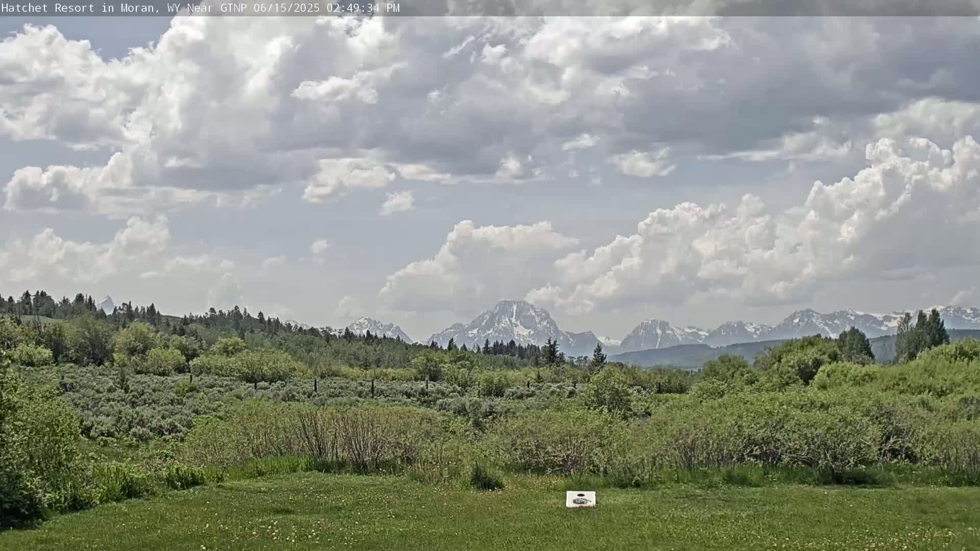 Moran, Hatchet Campground Live Cam - Moran, Teton, Wyoming, USA