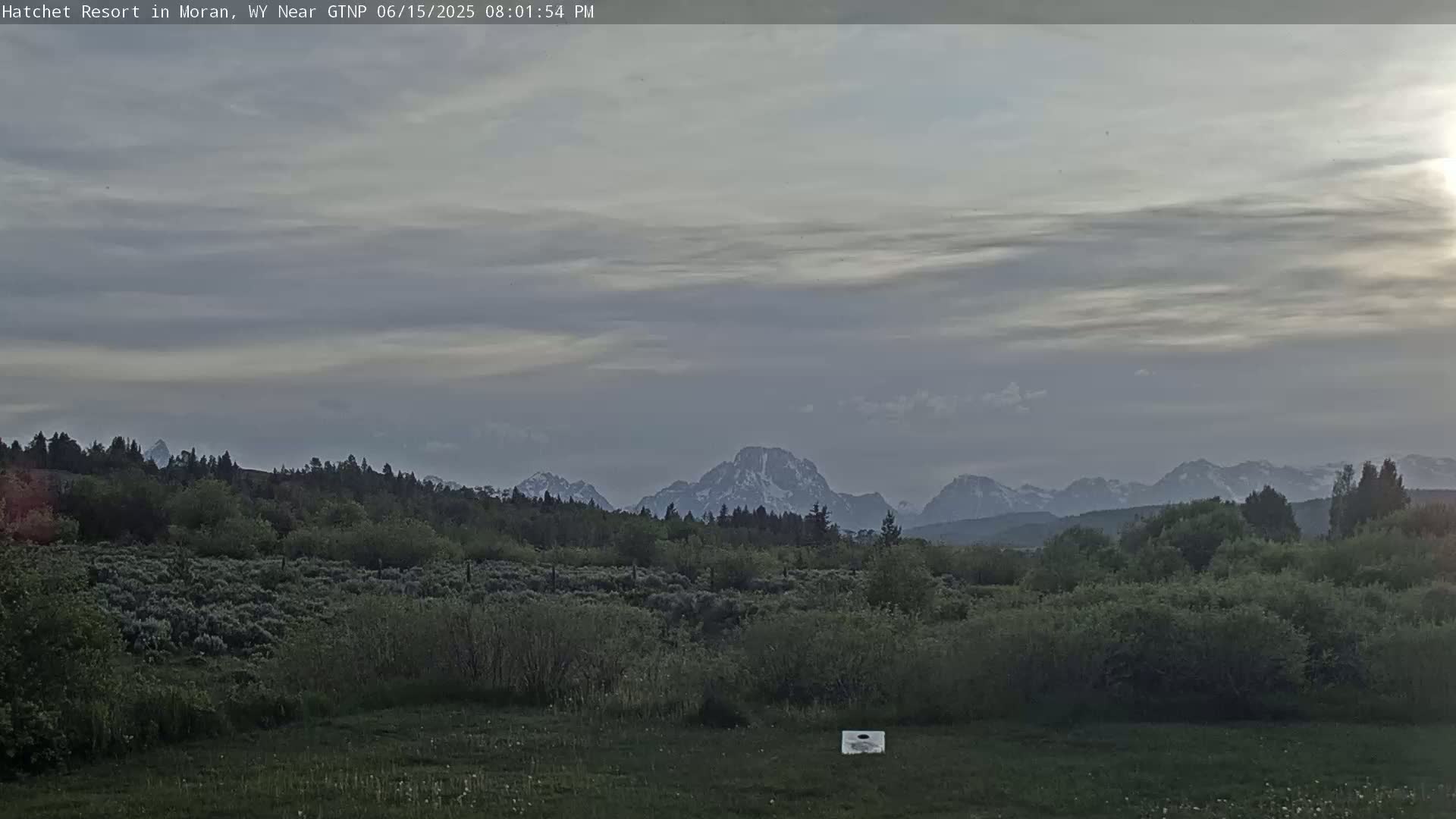 Moran, Hatchet Campground Live Cam - Moran, Teton, Wyoming, USA