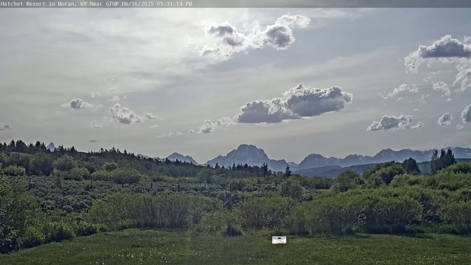 Moran, Hatchet Campground Live Cam - Moran, Teton, Wyoming, USA