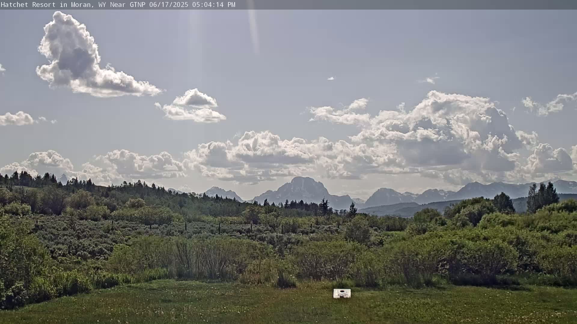 Moran, Hatchet Campground Live Cam - Moran, Teton, Wyoming, USA