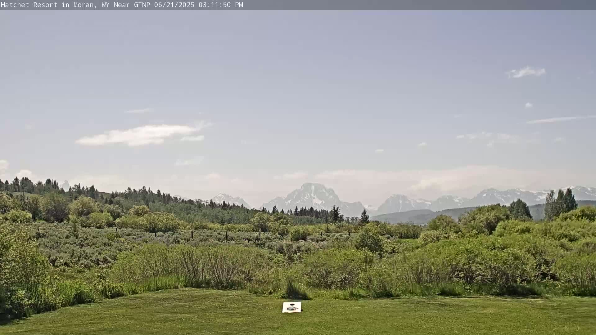 Moran, Hatchet Campground Live Cam - Moran, Teton, Wyoming, USA