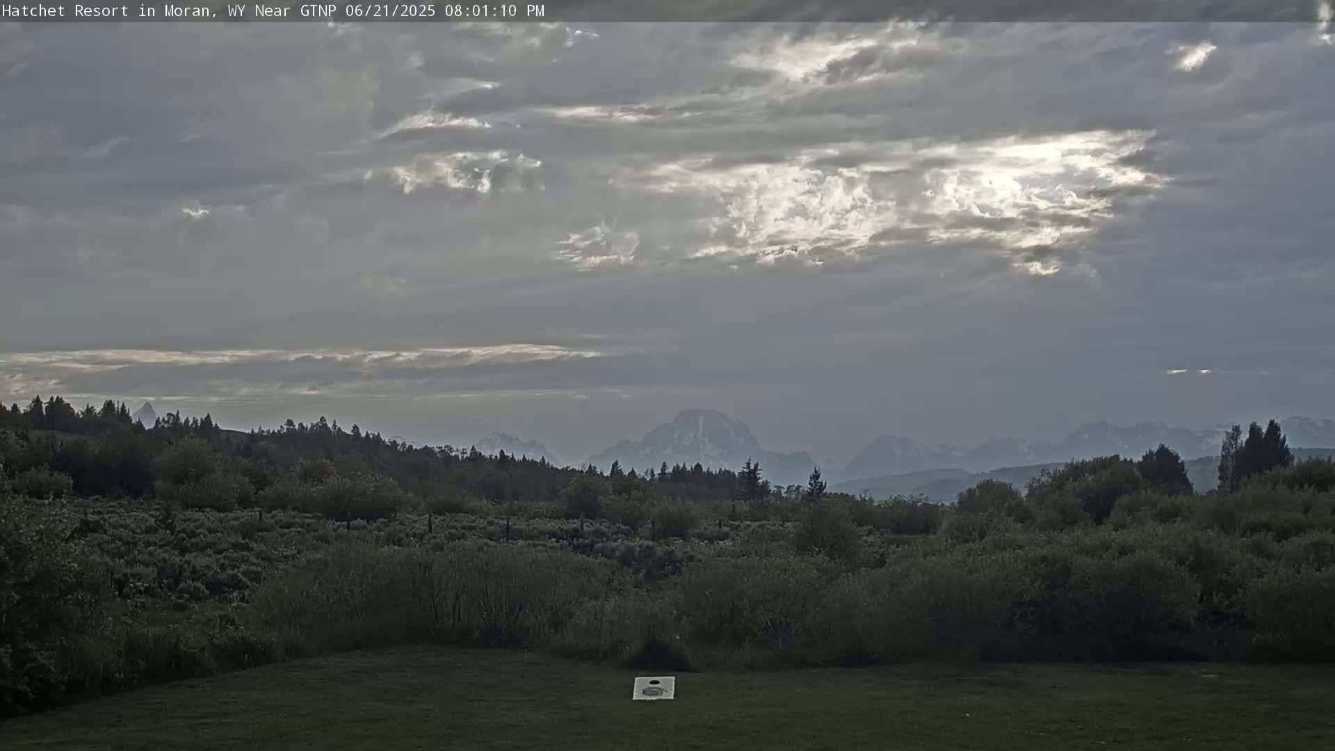 Moran, Hatchet Campground Live Cam - Moran, Teton, Wyoming, USA