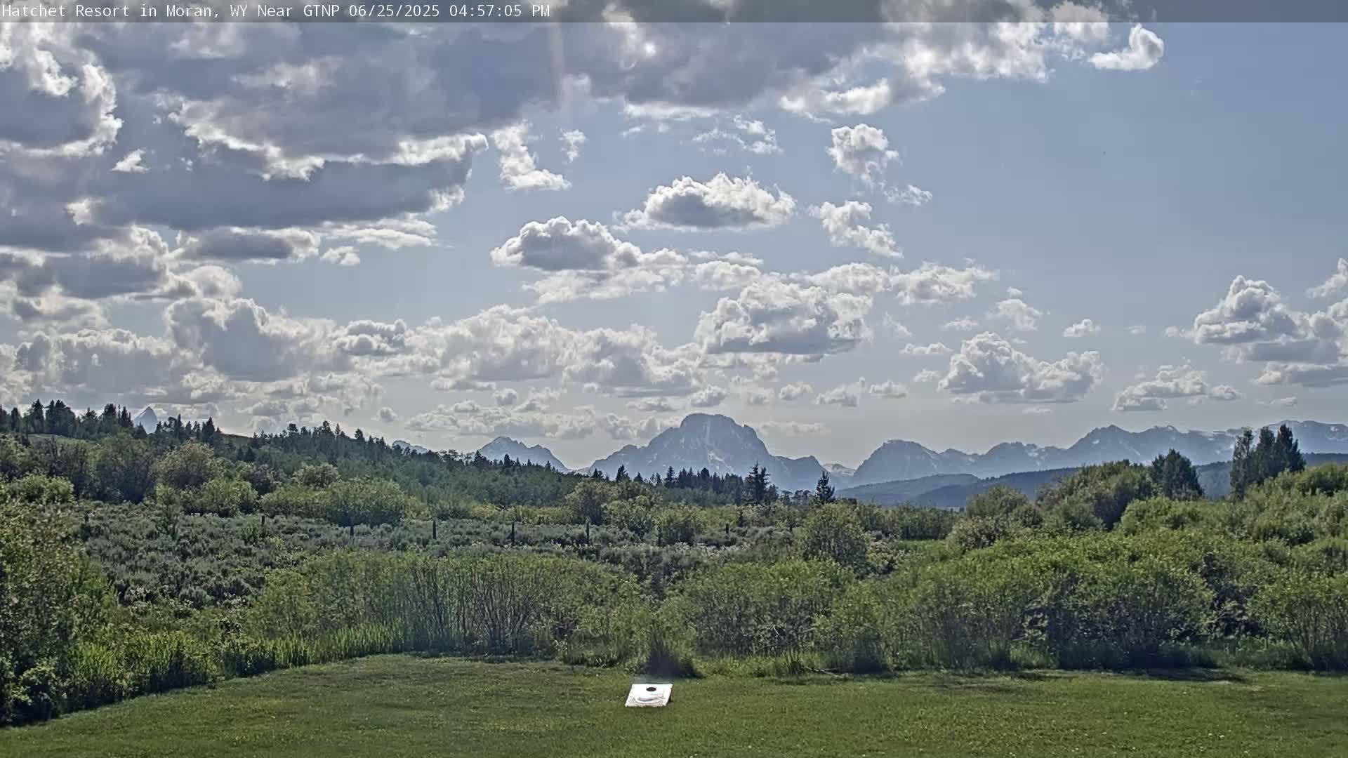 Moran, Hatchet Campground Live Cam - Moran, Teton, Wyoming, USA