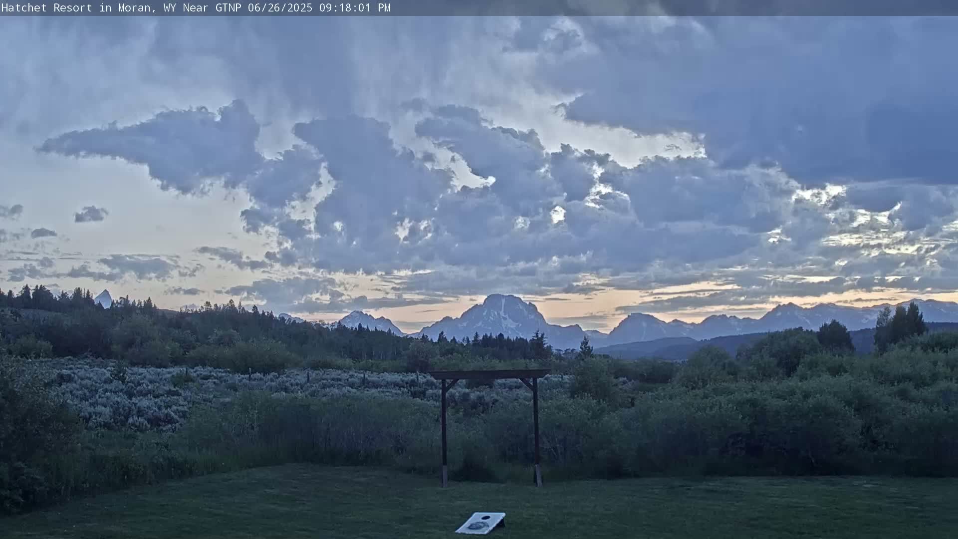 Moran, Hatchet Campground Live Cam - Moran, Teton, Wyoming, USA
