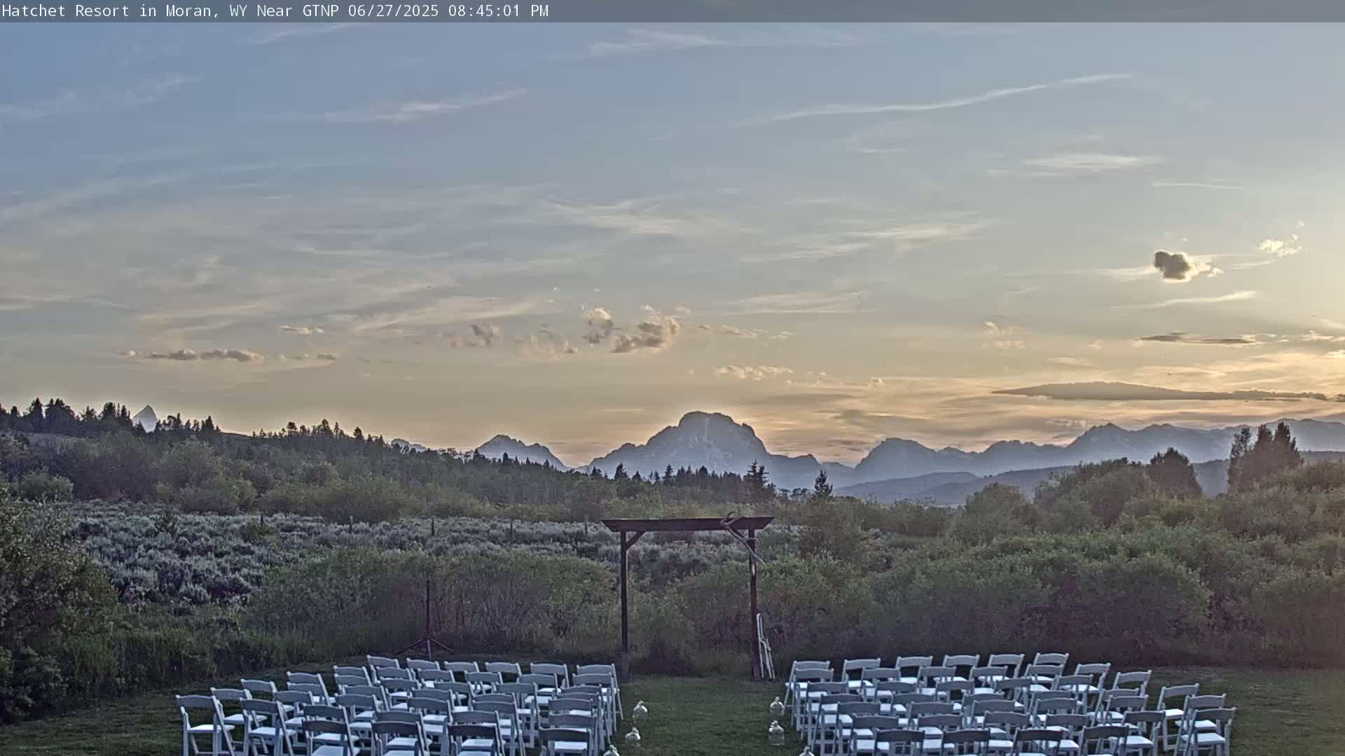 Moran, Hatchet Campground Live Cam - Moran, Teton, Wyoming, USA