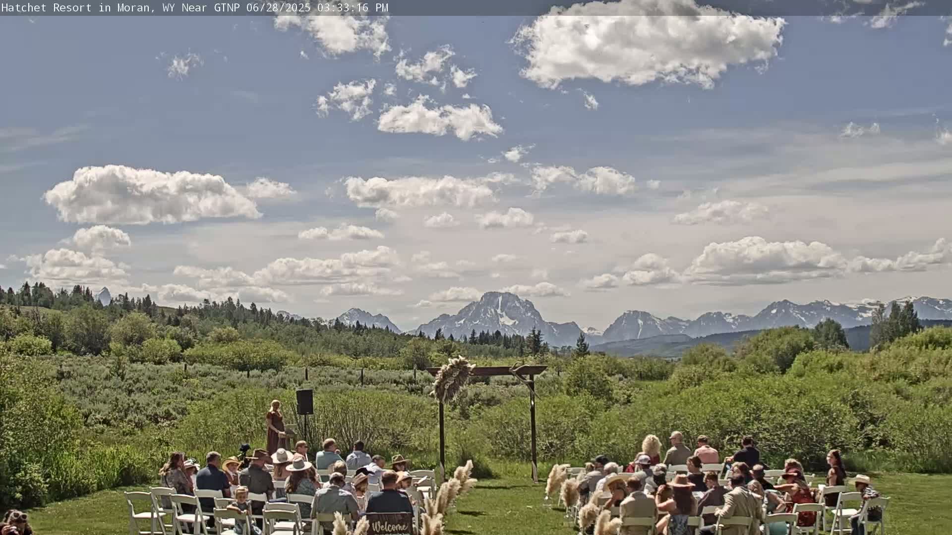 Moran, Hatchet Campground Live Cam - Moran, Teton, Wyoming, USA