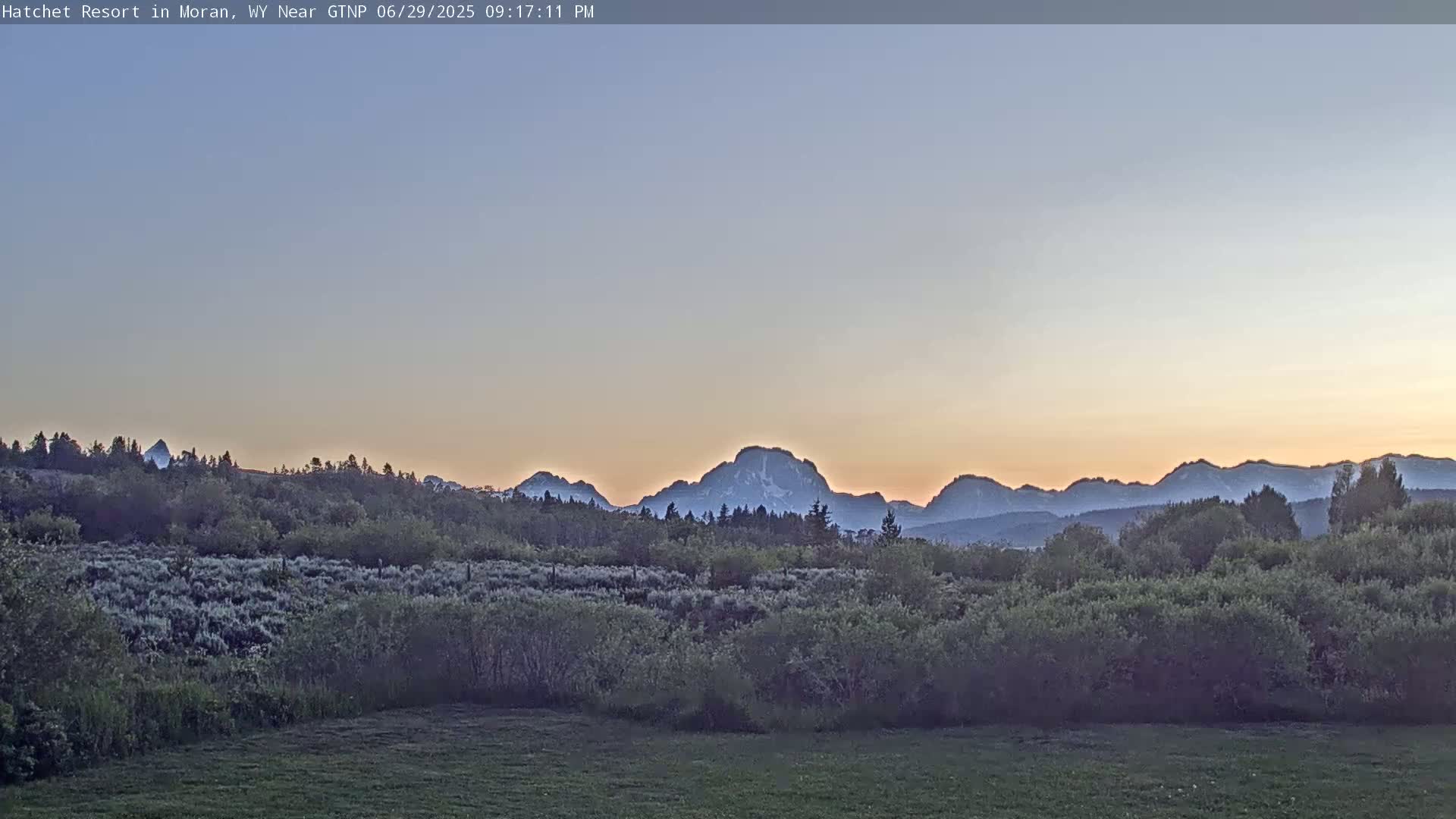 Moran, Hatchet Campground Live Cam - Moran, Teton, Wyoming, USA