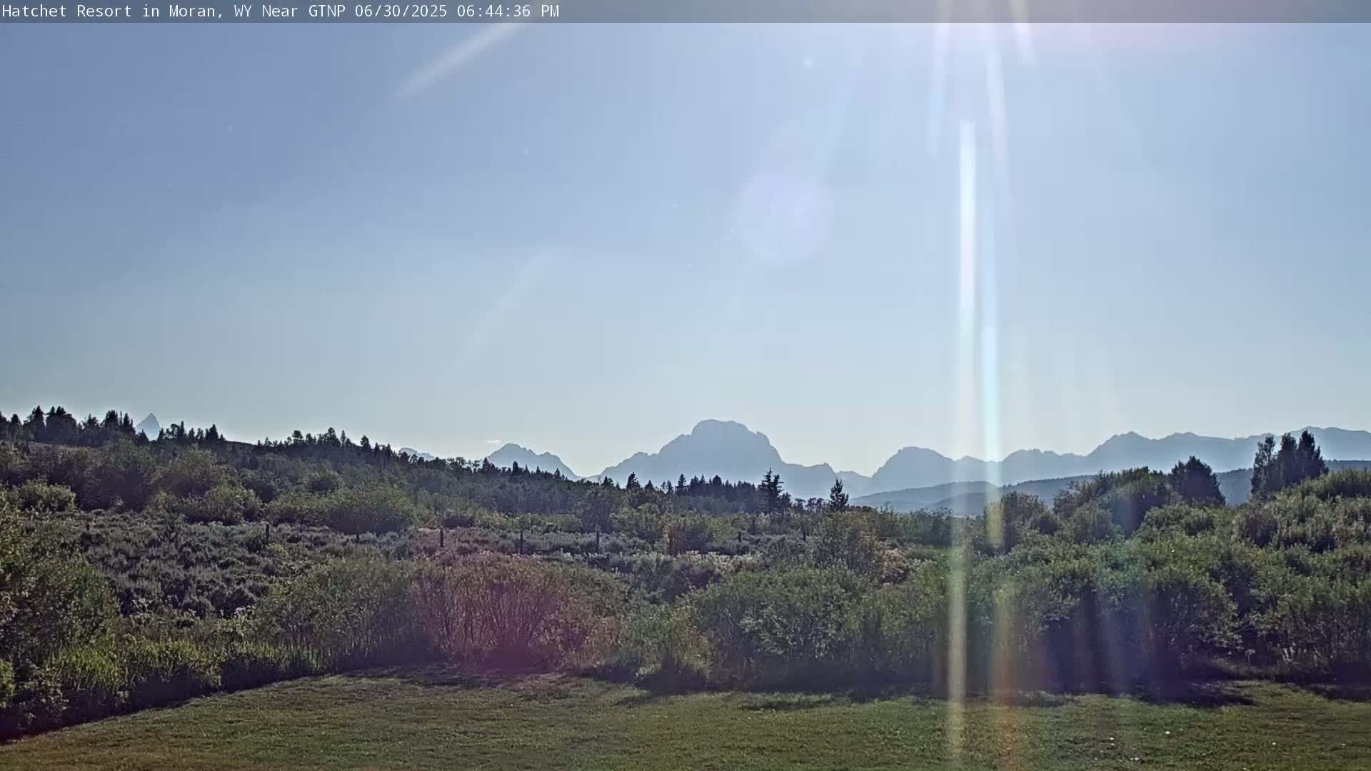 Moran, Hatchet Campground Live Cam - Moran, Teton, Wyoming, USA