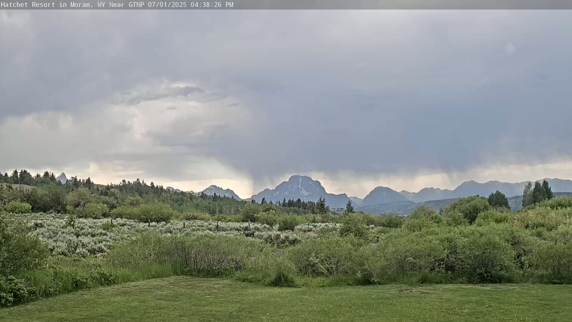 Moran, Hatchet Campground Live Cam - Moran, Teton, Wyoming, USA