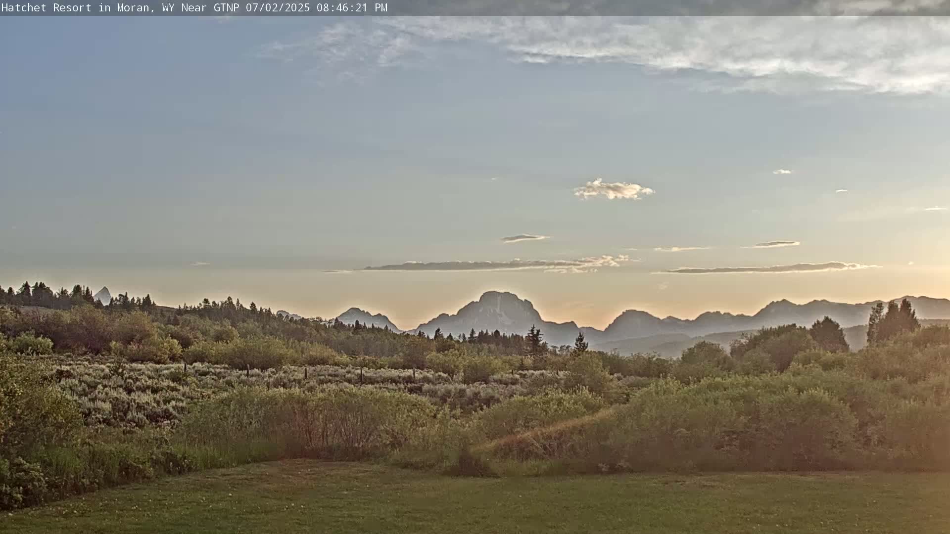 Moran, Hatchet Campground Live Cam - Moran, Teton, Wyoming, USA