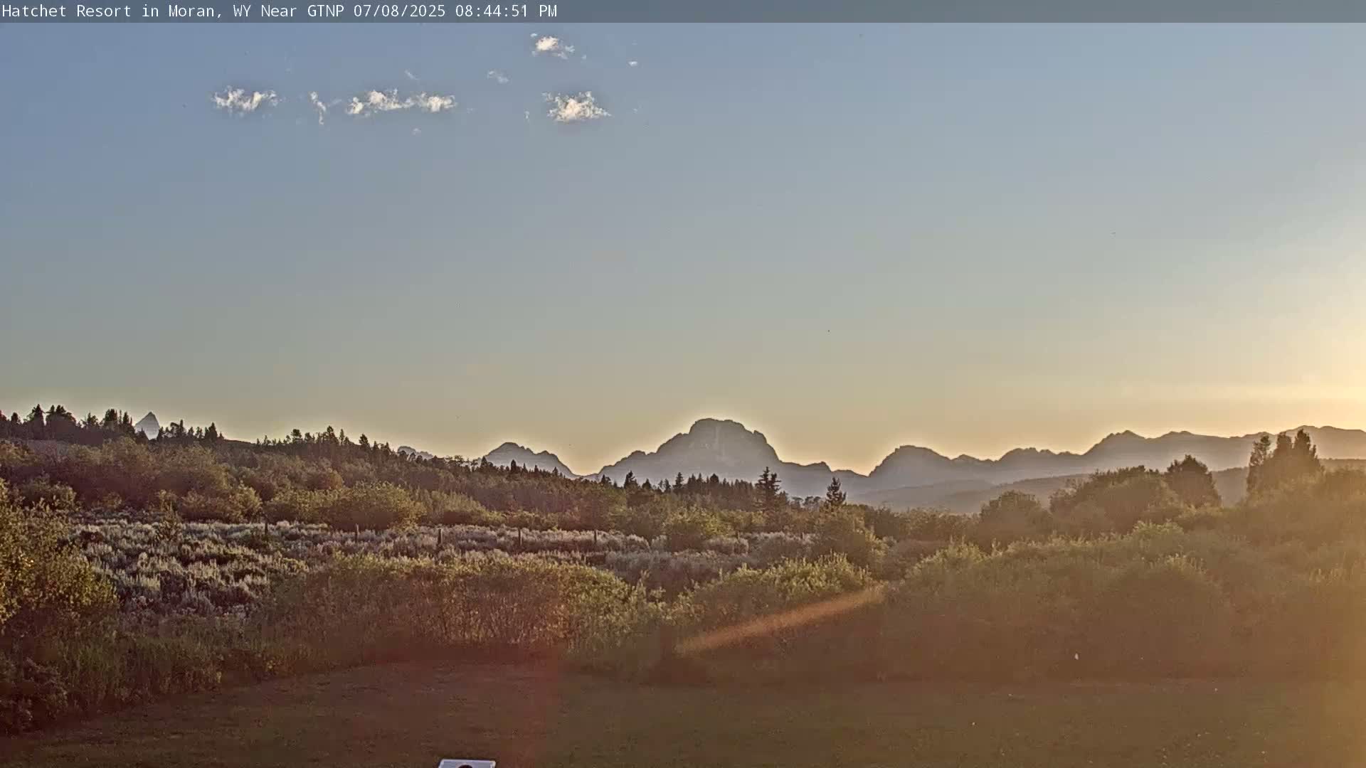 Moran, Hatchet Campground Live Cam - Moran, Teton, Wyoming, USA