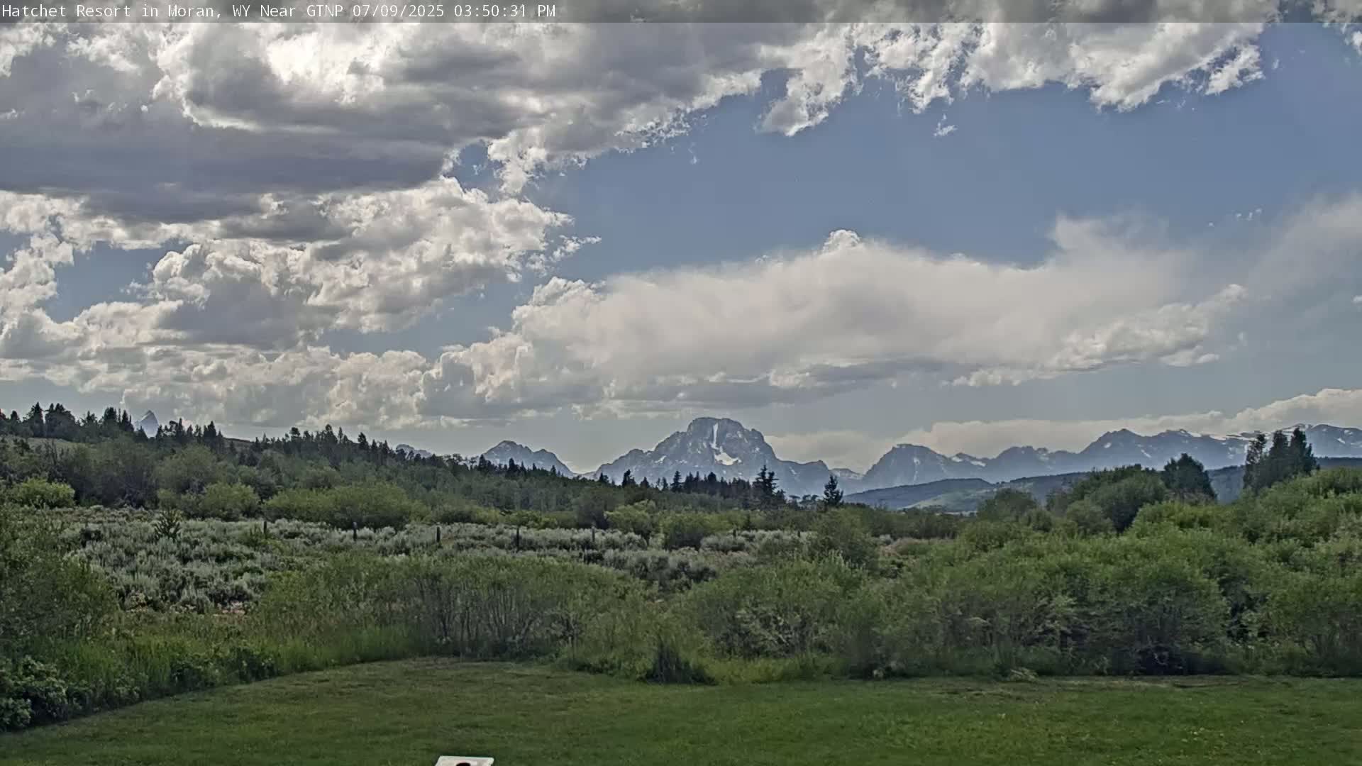 Moran, Hatchet Campground Live Cam - Moran, Teton, Wyoming, USA