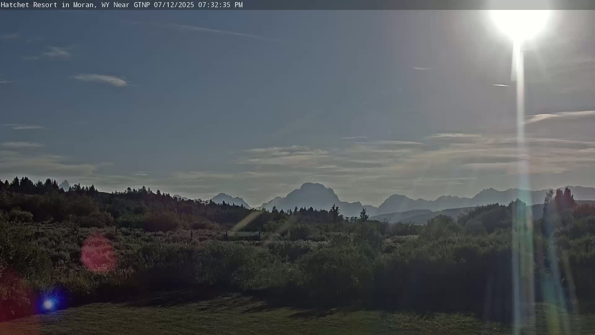Moran, Hatchet Campground Live Cam - Moran, Teton, Wyoming, USA