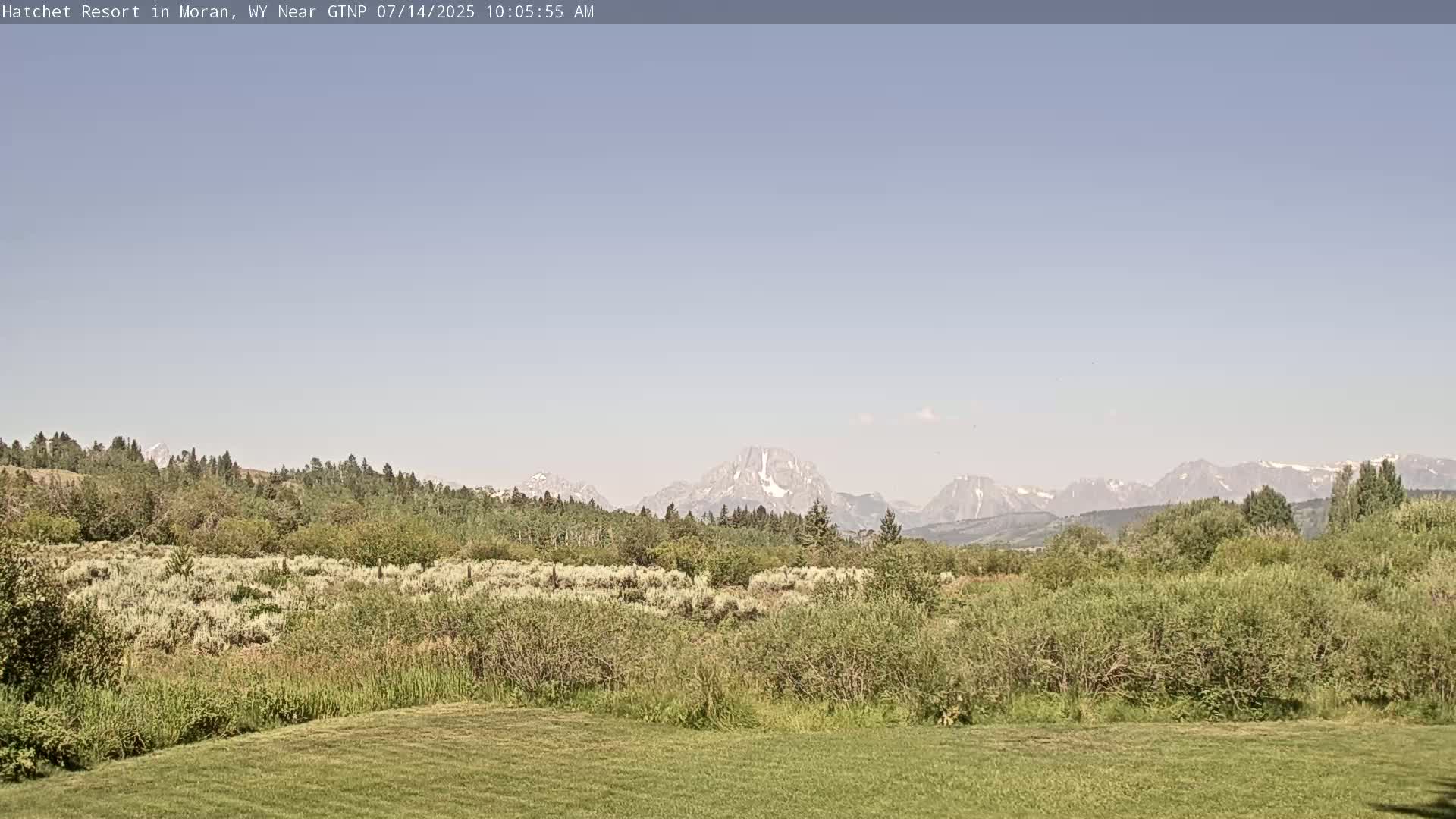 Moran, Hatchet Campground Live Cam - Moran, Teton, Wyoming, USA