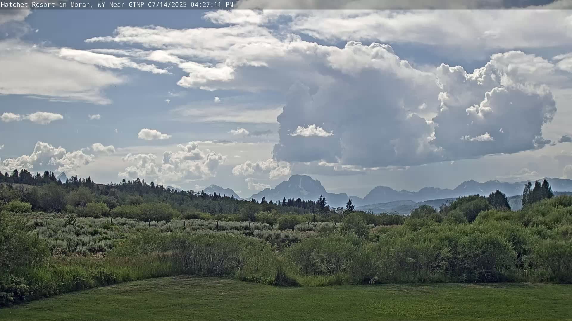 Moran, Hatchet Campground Live Cam - Moran, Teton, Wyoming, USA