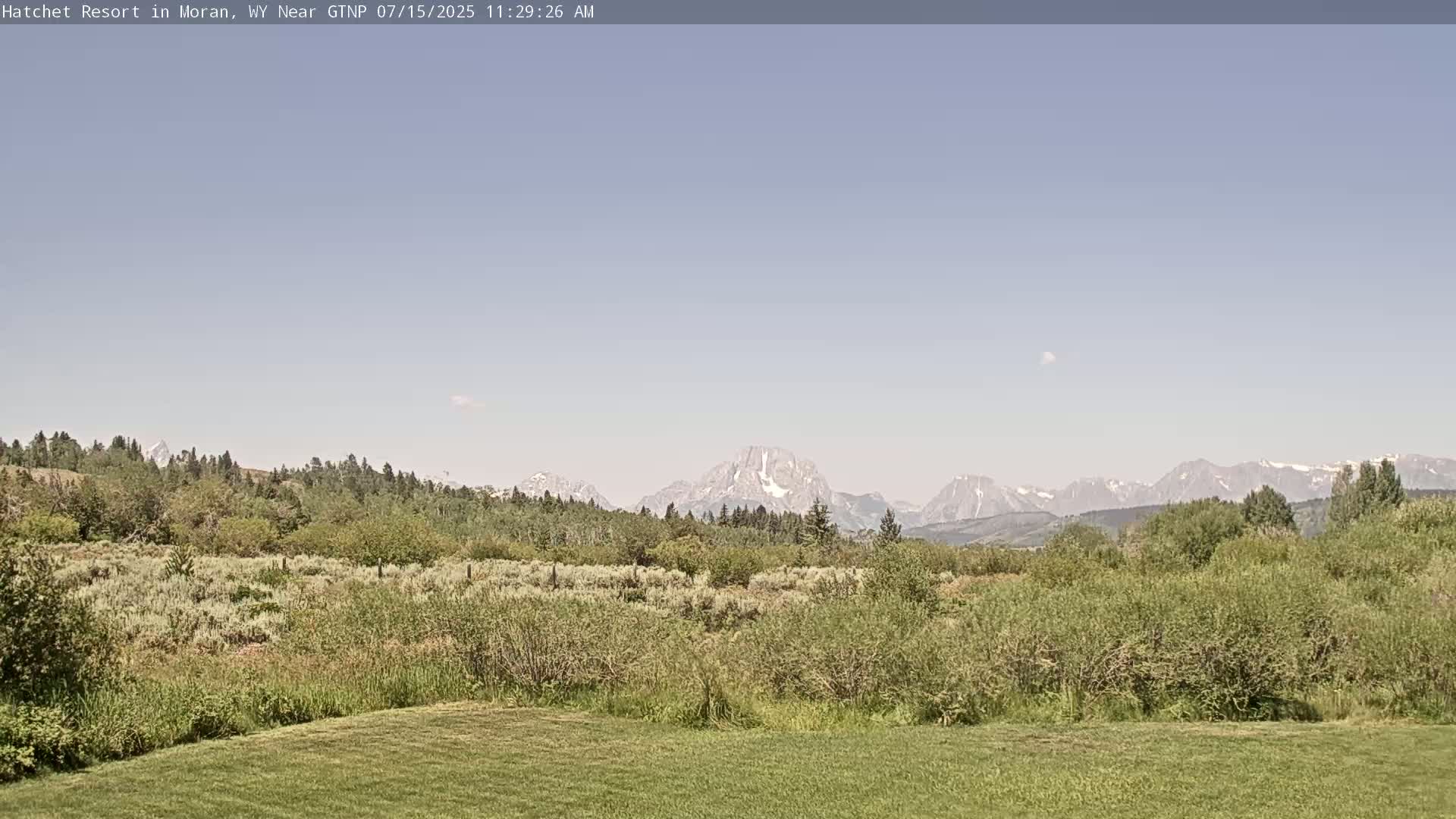 Moran, Hatchet Campground Live Cam - Moran, Teton, Wyoming, USA