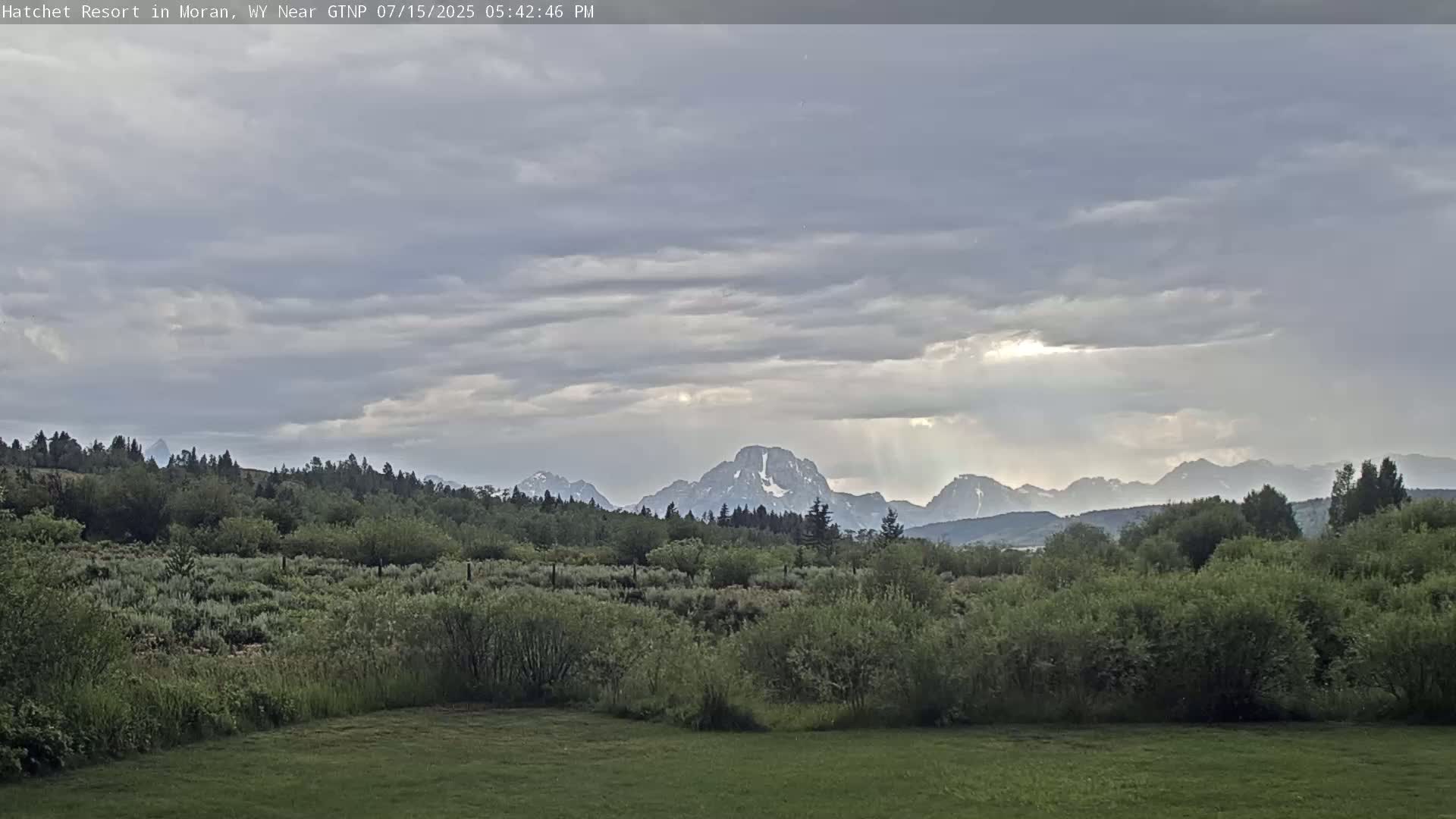 Moran, Hatchet Campground Live Cam - Moran, Teton, Wyoming, USA