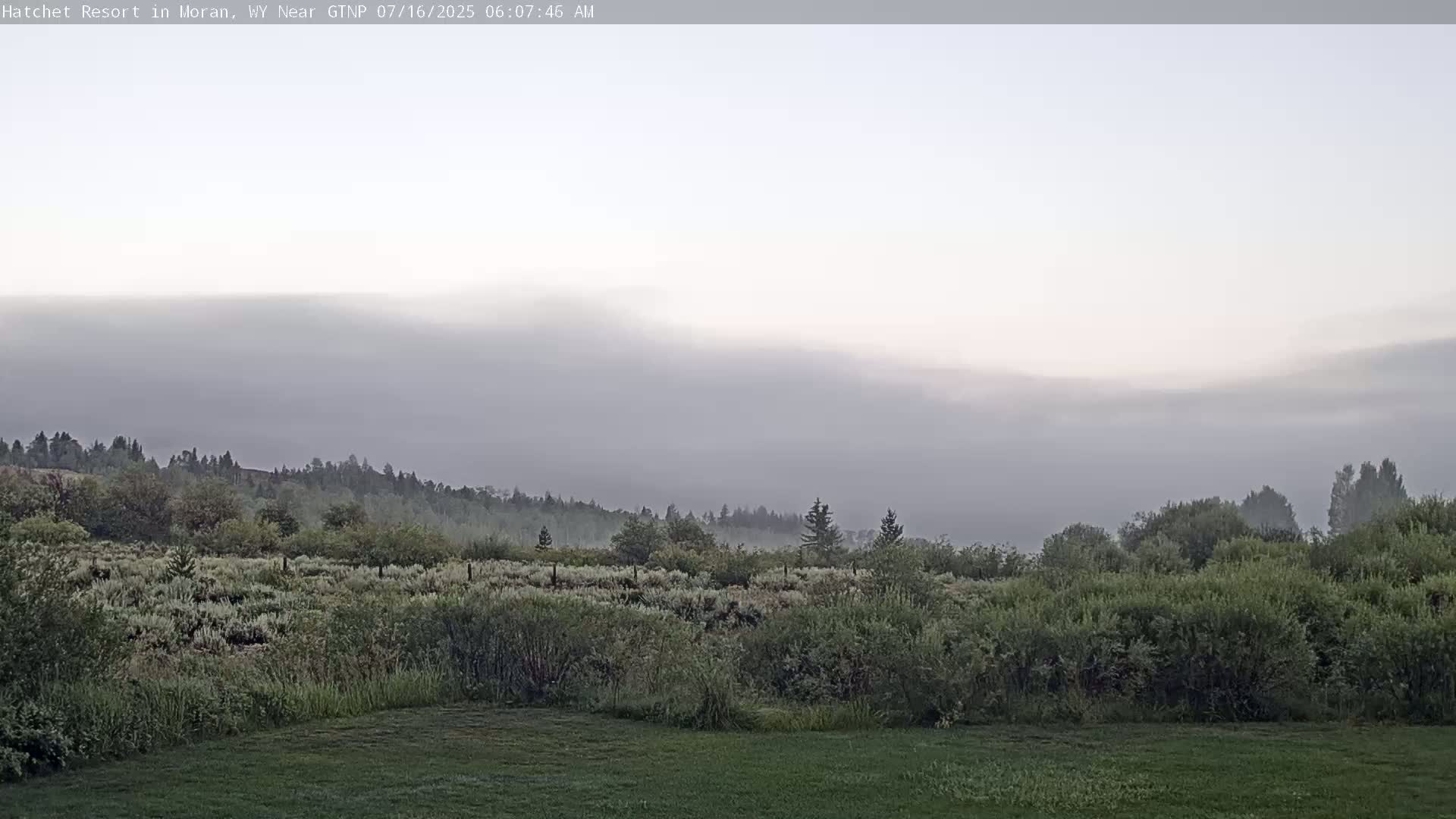 Moran, Hatchet Campground Live Cam - Moran, Teton, Wyoming, USA