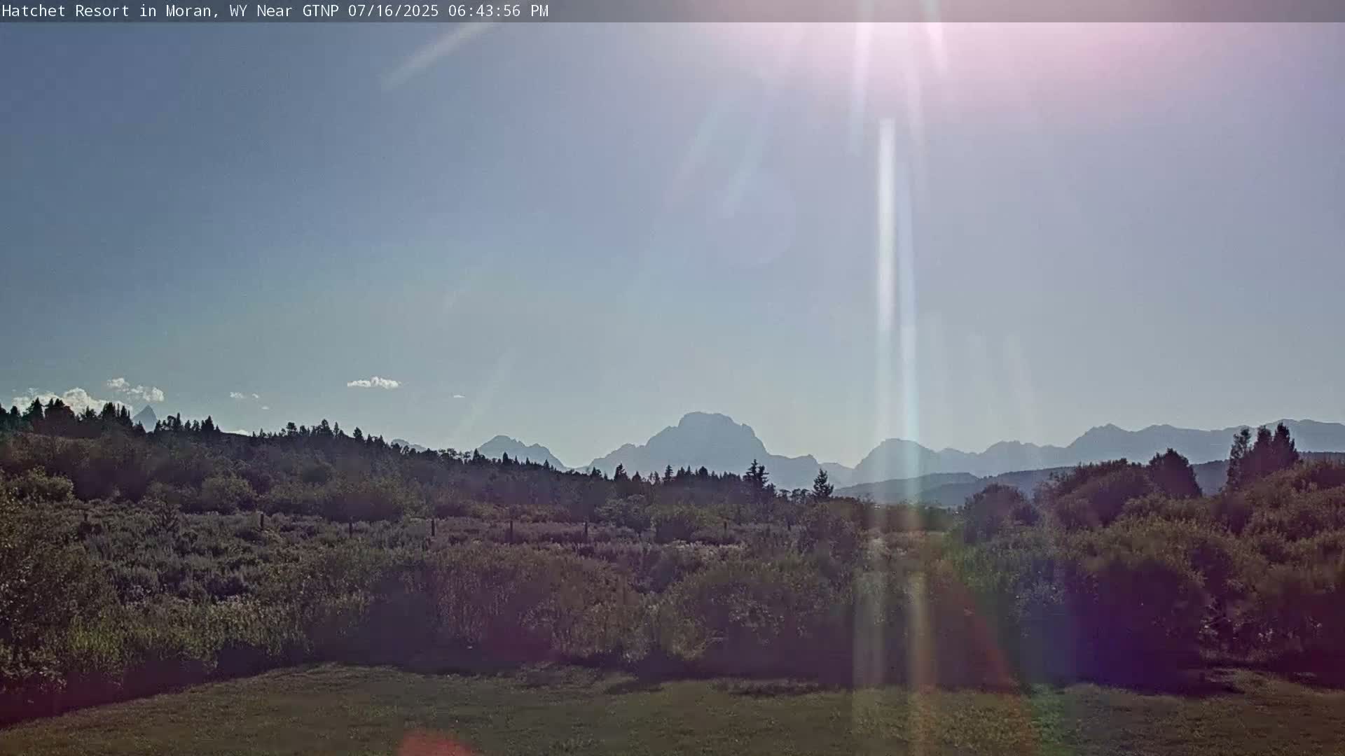 Moran, Hatchet Campground Live Cam - Moran, Teton, Wyoming, USA
