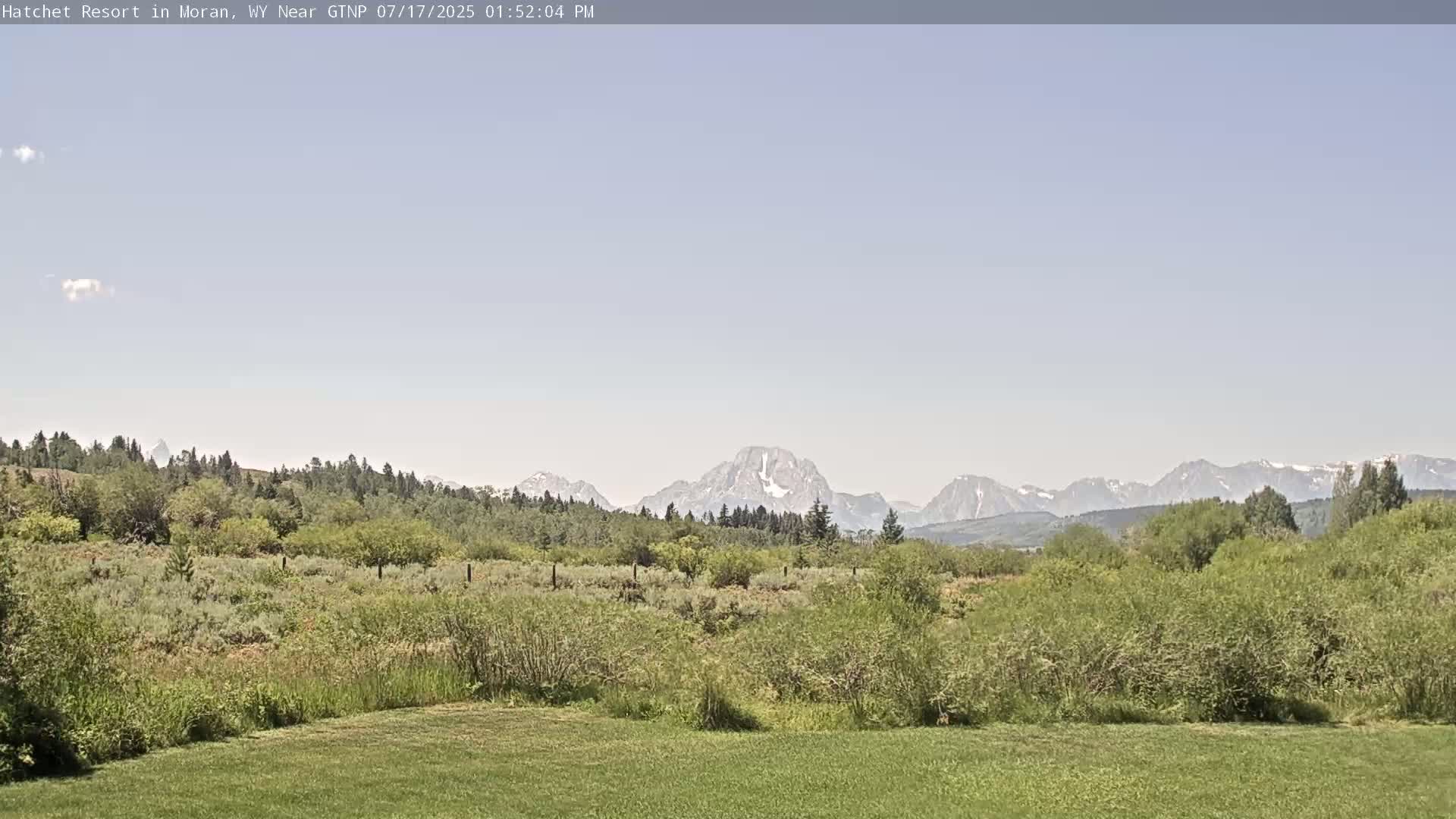 Moran, Hatchet Campground Live Cam - Moran, Teton, Wyoming, USA
