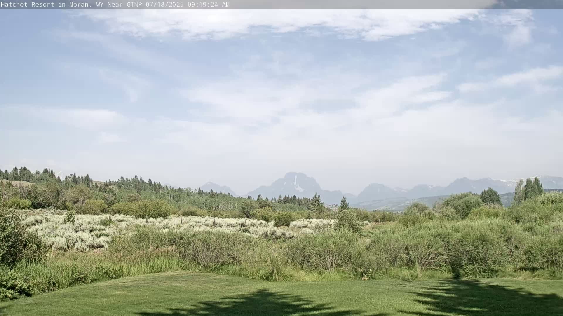 Moran, Hatchet Campground Live Cam - Moran, Teton, Wyoming, USA