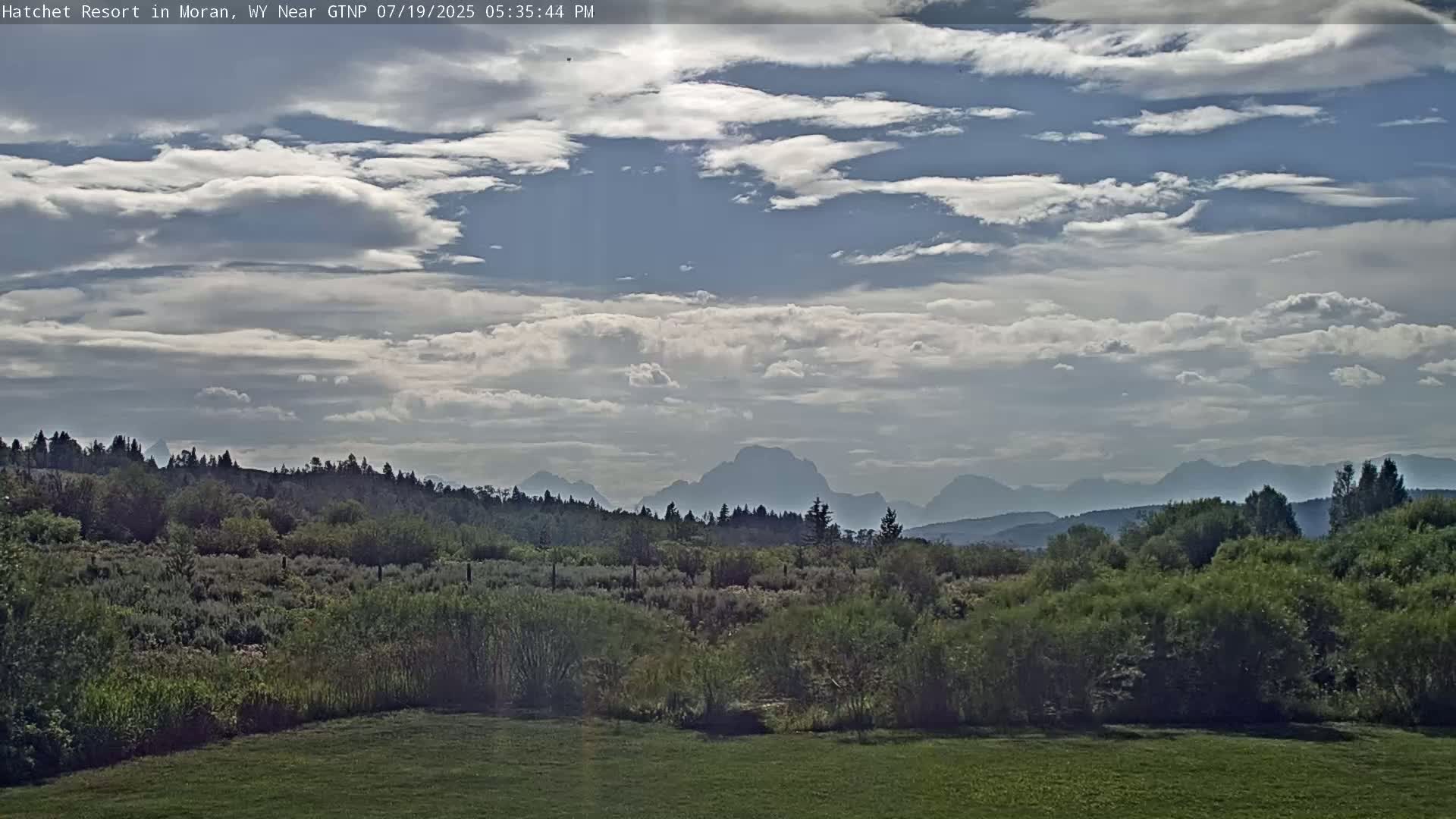 Moran, Hatchet Campground Live Cam - Moran, Teton, Wyoming, USA