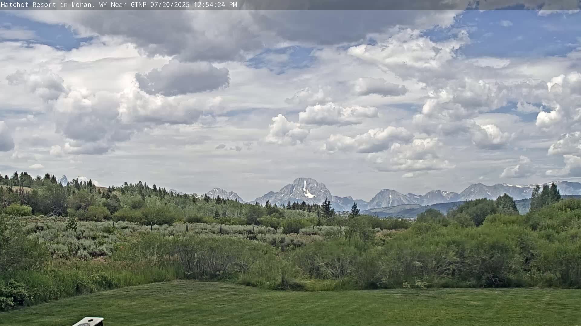 Moran, Hatchet Campground Live Cam - Moran, Teton, Wyoming, USA