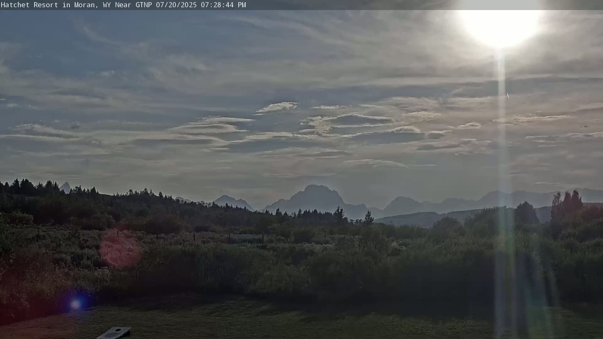 Moran, Hatchet Campground Live Cam - Moran, Teton, Wyoming, USA