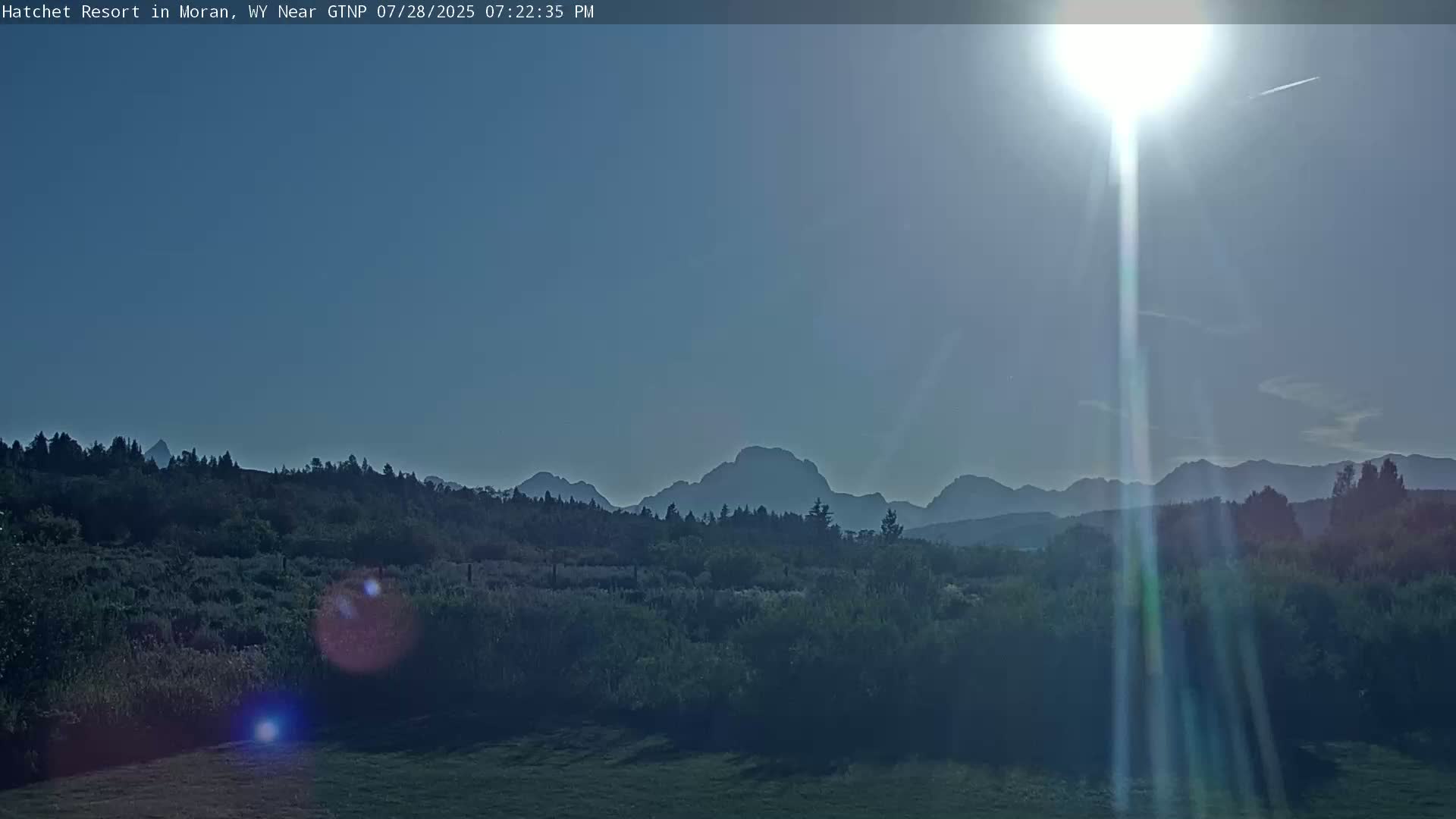 Moran, Hatchet Campground Live Cam - Moran, Teton, Wyoming, USA