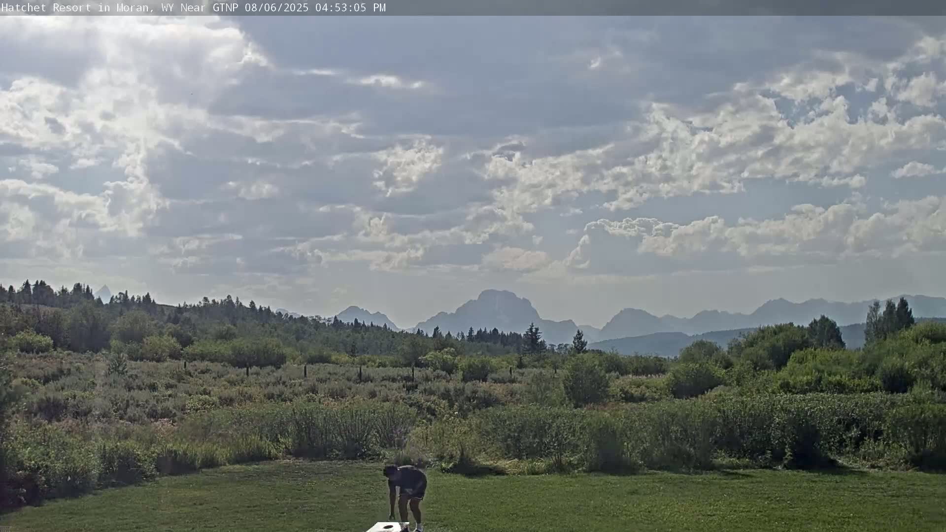 Moran, Hatchet Campground Live Cam - Moran, Teton, Wyoming, USA