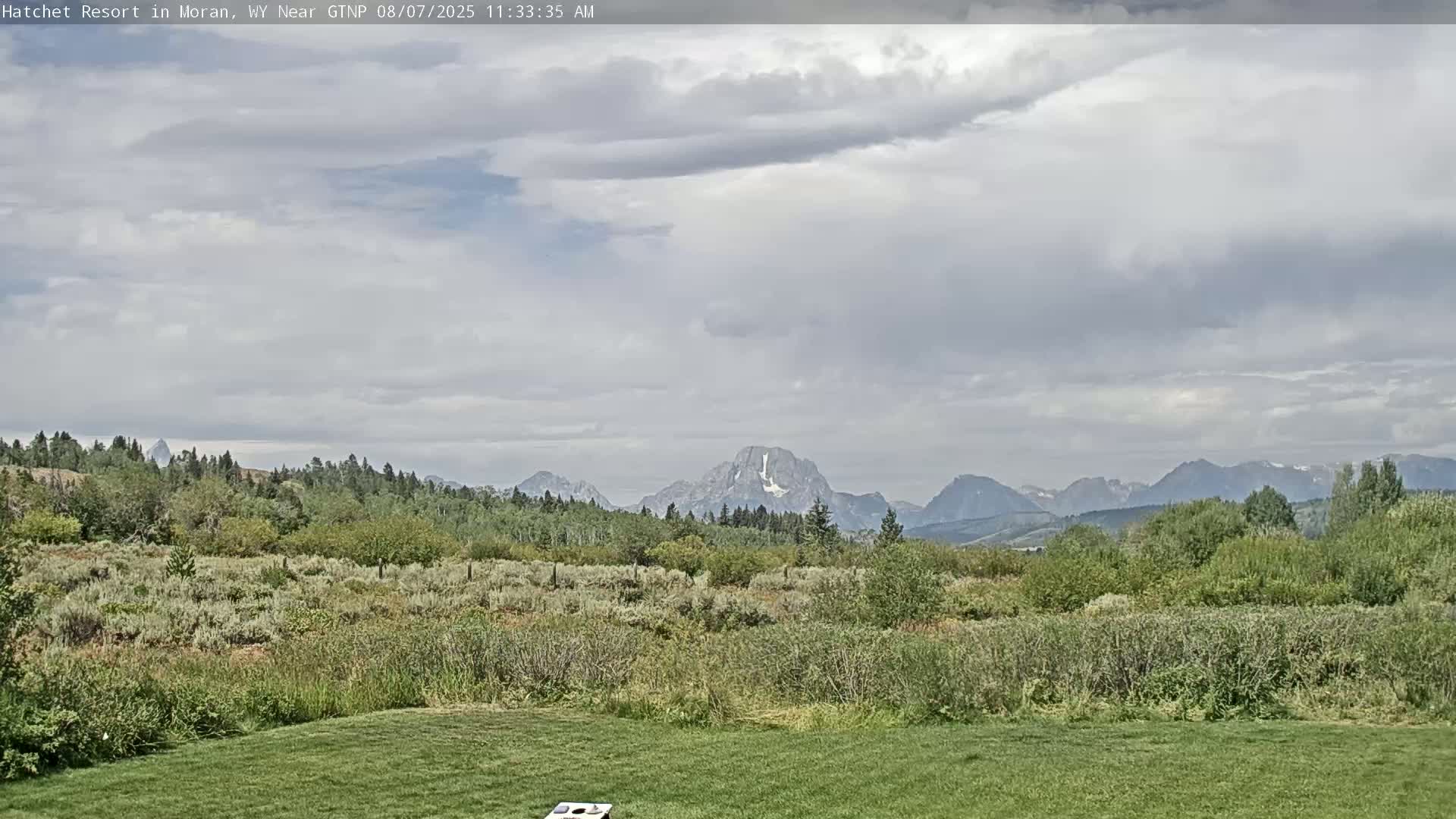 Moran, Hatchet Campground Live Cam - Moran, Teton, Wyoming, USA