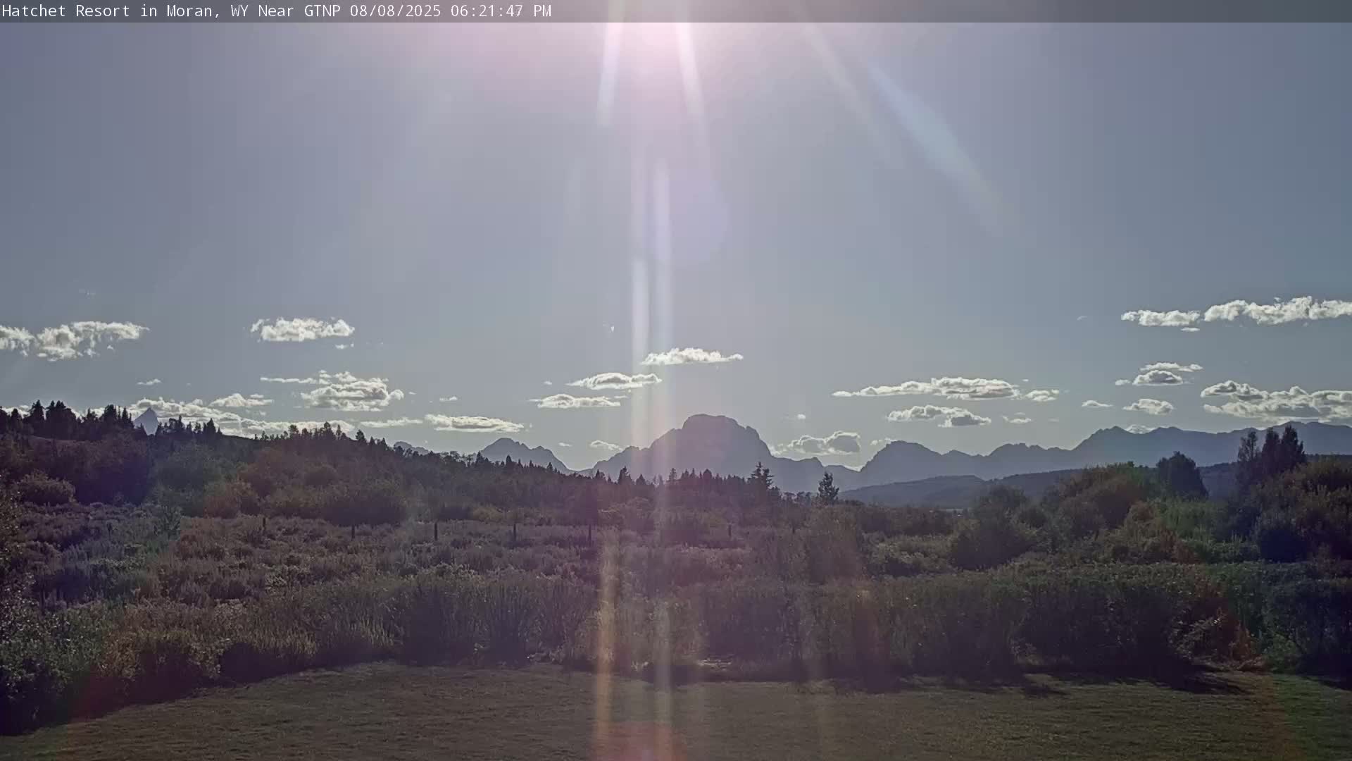 Moran, Hatchet Campground Live Cam - Moran, Teton, Wyoming, USA