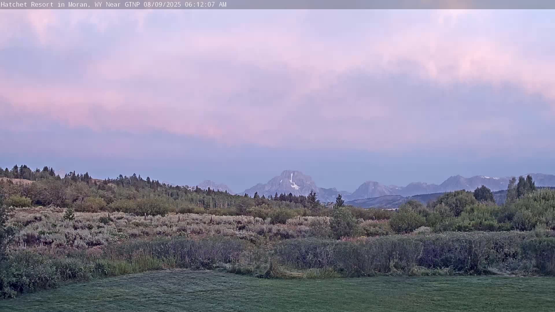 Moran, Hatchet Campground Live Cam - Moran, Teton, Wyoming, USA