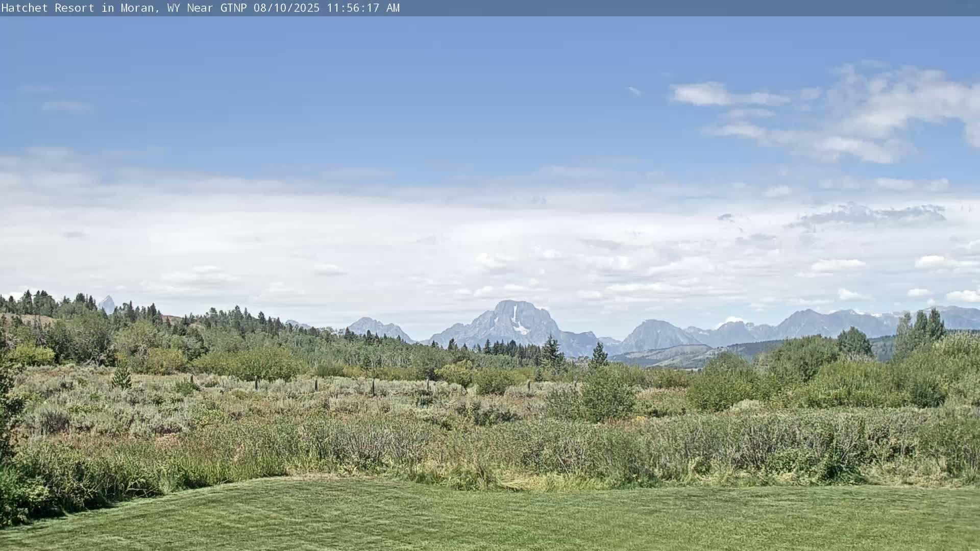 Moran, Hatchet Campground Live Cam - Moran, Teton, Wyoming, USA
