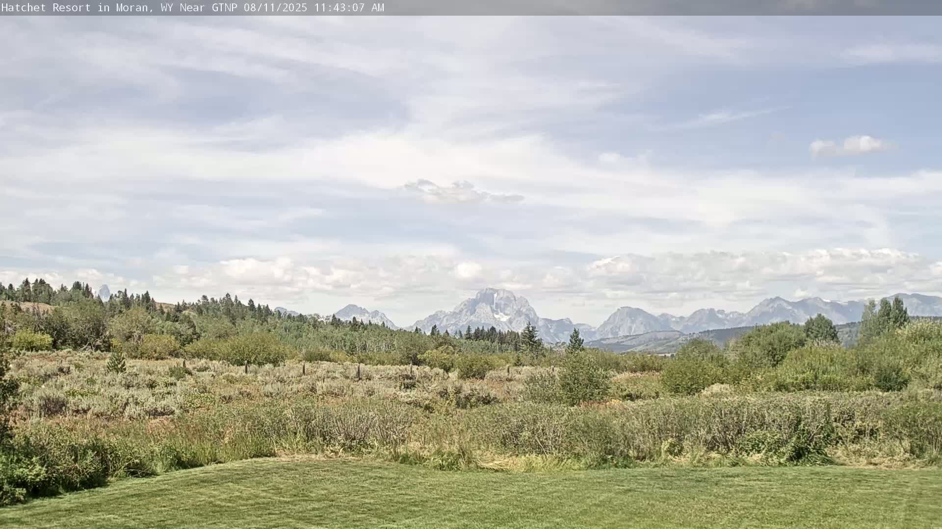 Moran, Hatchet Campground Live Cam - Moran, Teton, Wyoming, USA
