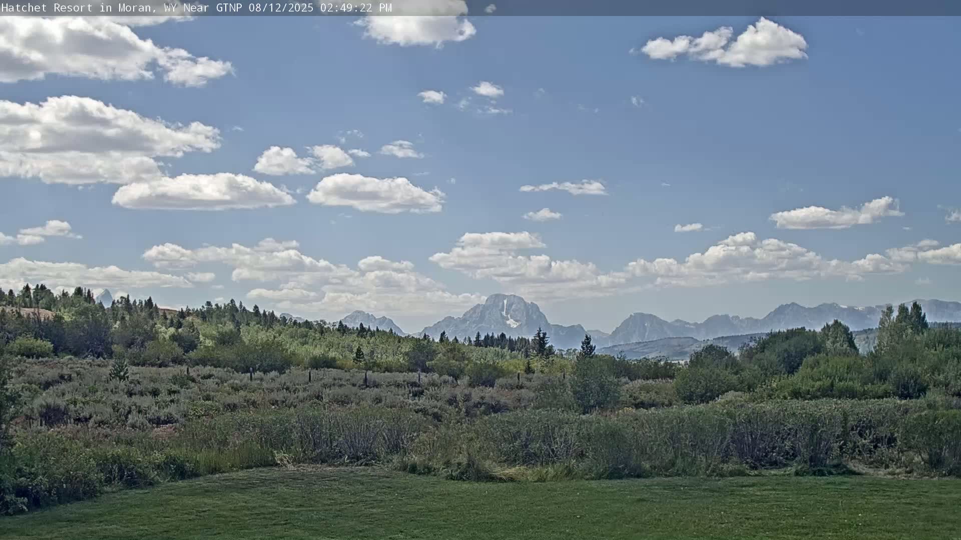 Moran, Hatchet Campground Live Cam - Moran, Teton, Wyoming, USA