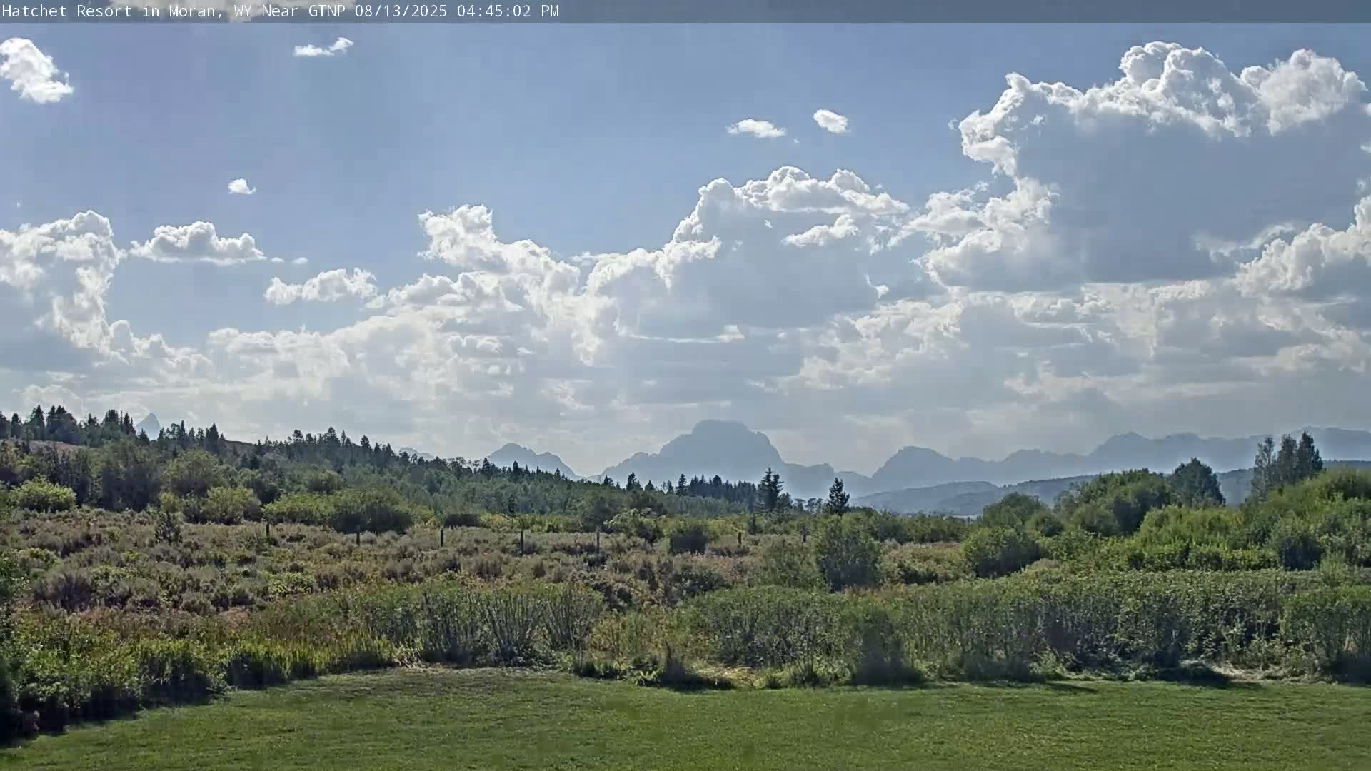 Moran, Hatchet Campground Live Cam - Moran, Teton, Wyoming, USA
