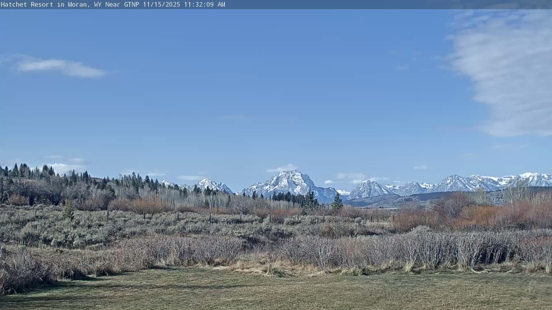 Moran, Hatchet Campground Live Cam - Moran, Teton, Wyoming, USA