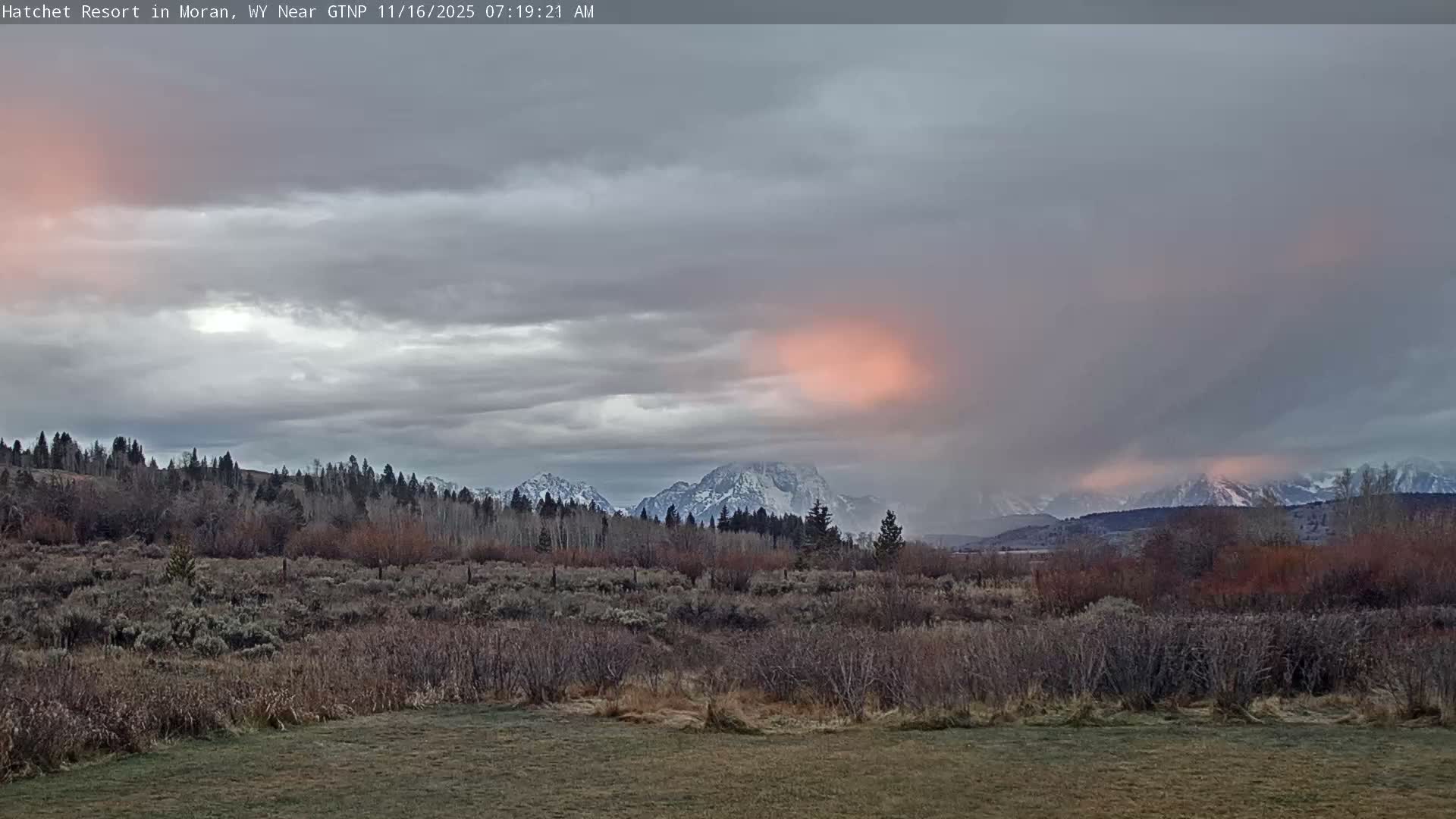 Moran, Hatchet Campground Live Cam - Moran, Teton, Wyoming, USA