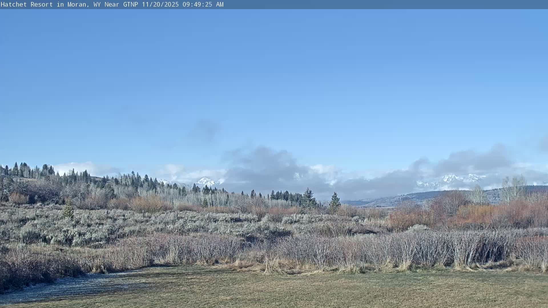 Moran, Hatchet Campground Live Cam - Moran, Teton, Wyoming, USA