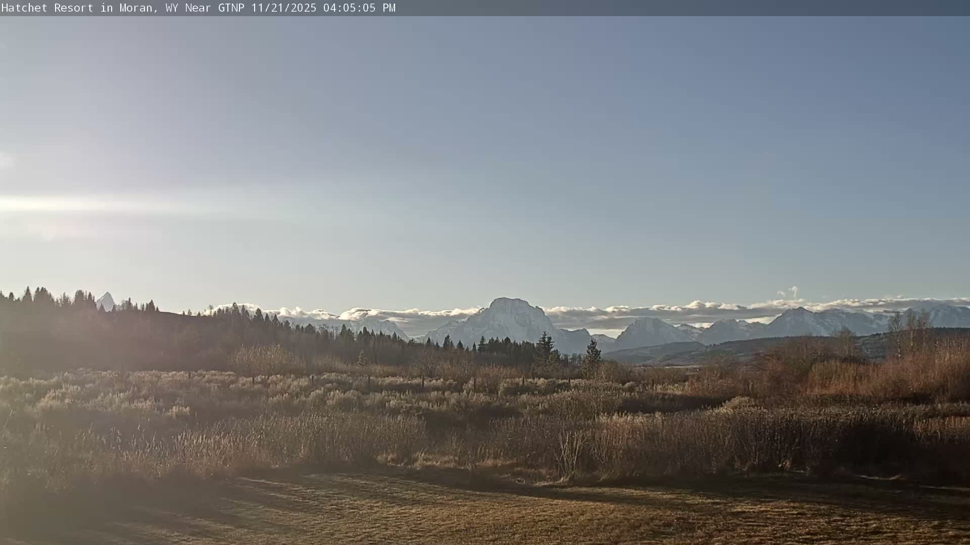 Moran, Hatchet Campground Live Cam - Moran, Teton, Wyoming, USA