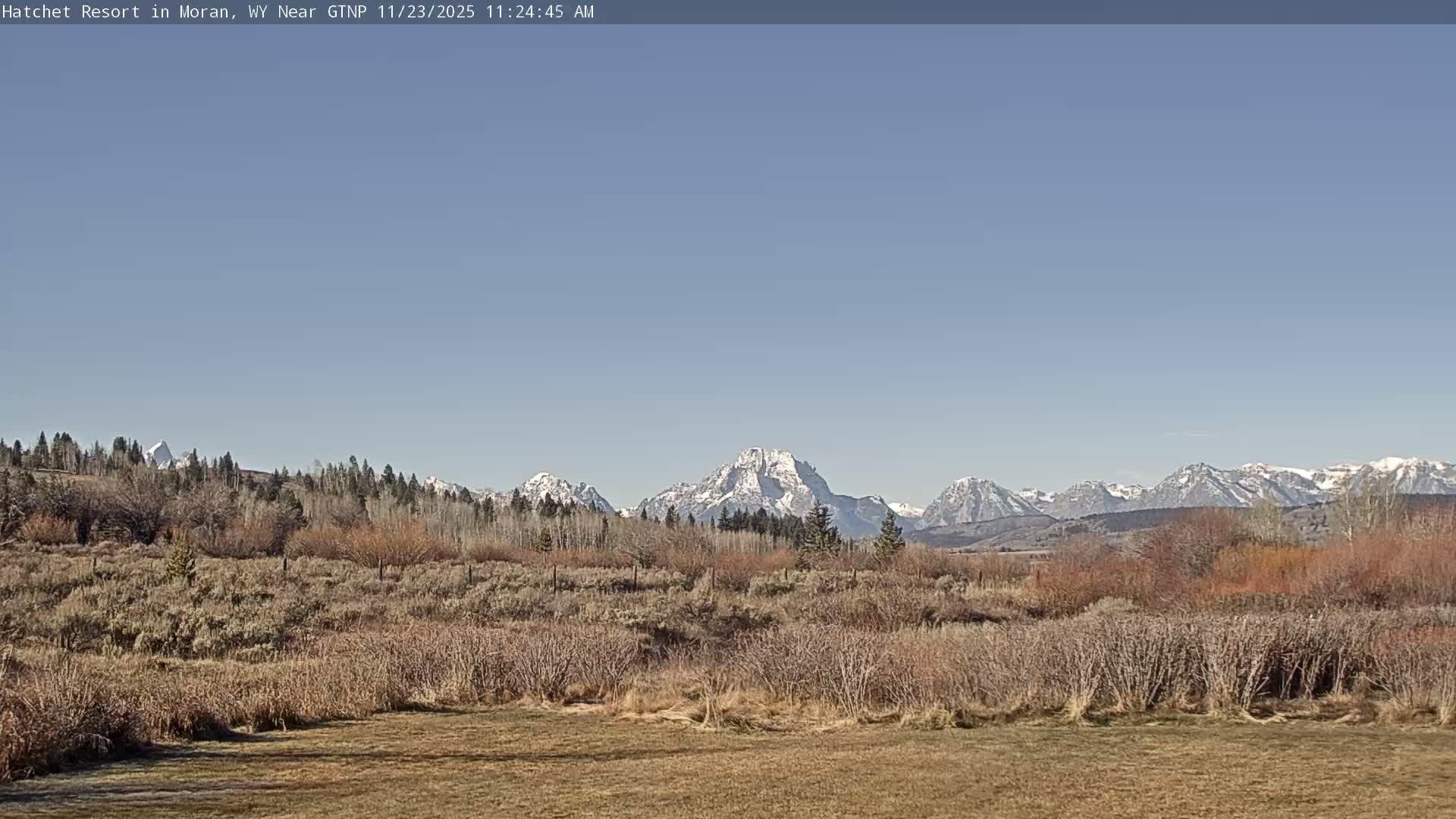 Moran, Hatchet Campground Live Cam - Moran, Teton, Wyoming, USA